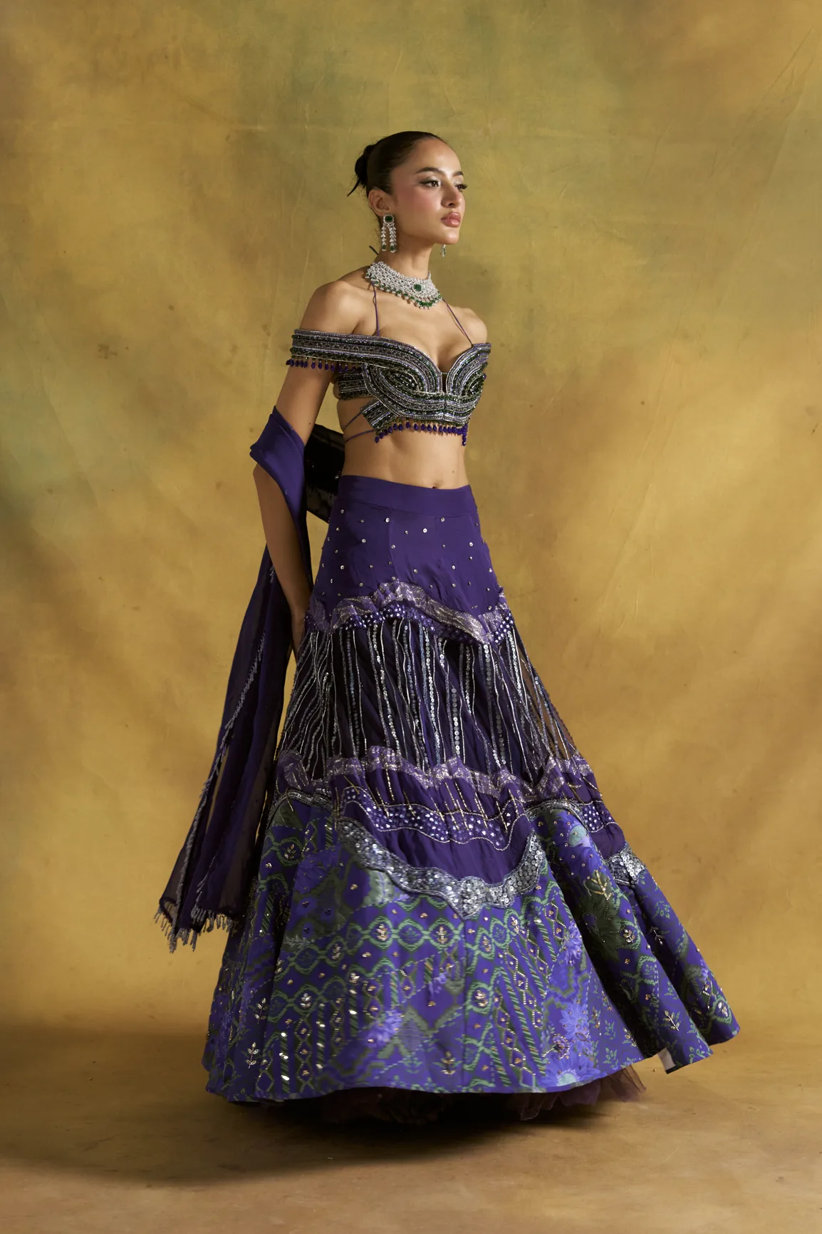 Tara lehnga by Rishi and Vibhuti, lehenga