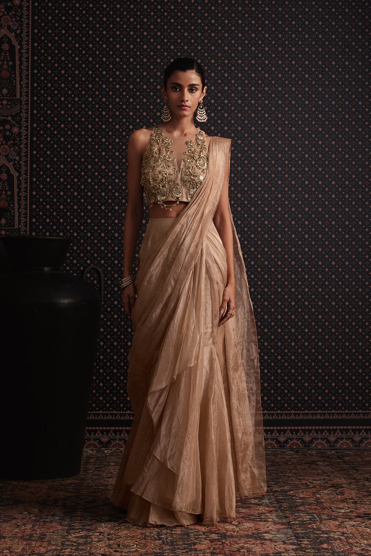 Elysian Saree Set by Ridhi Mehra
