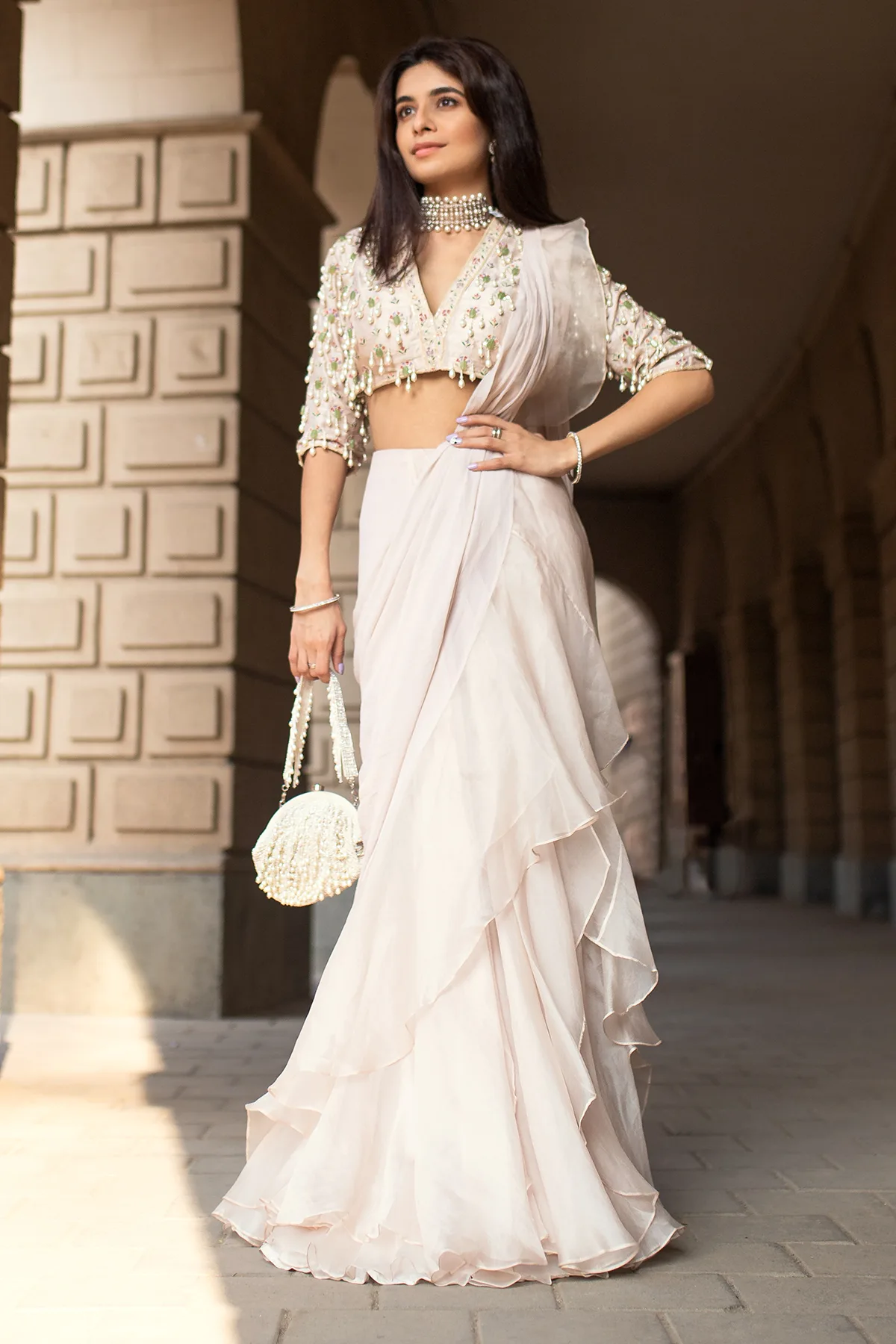Prerna Mehra In Shahnaz by Ridhi Mehra