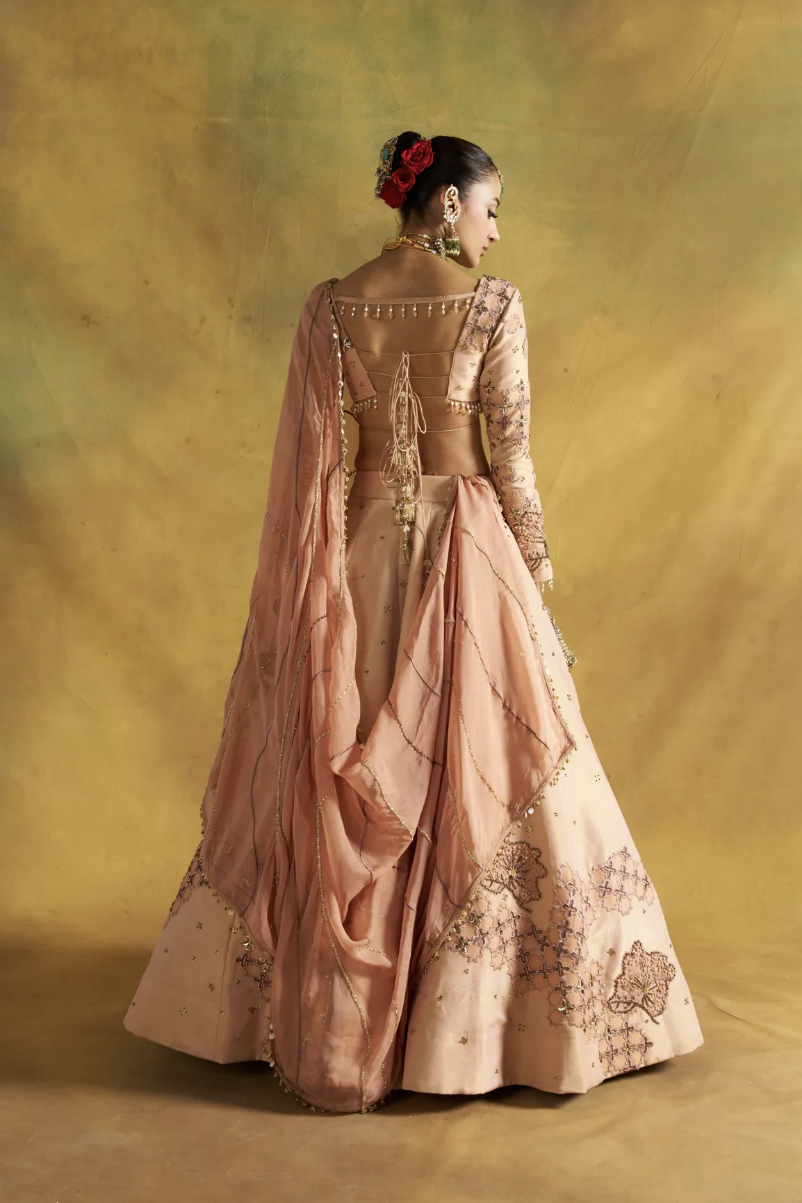 Fitoor Lehenga by Rishi and Vibhuti, view 3