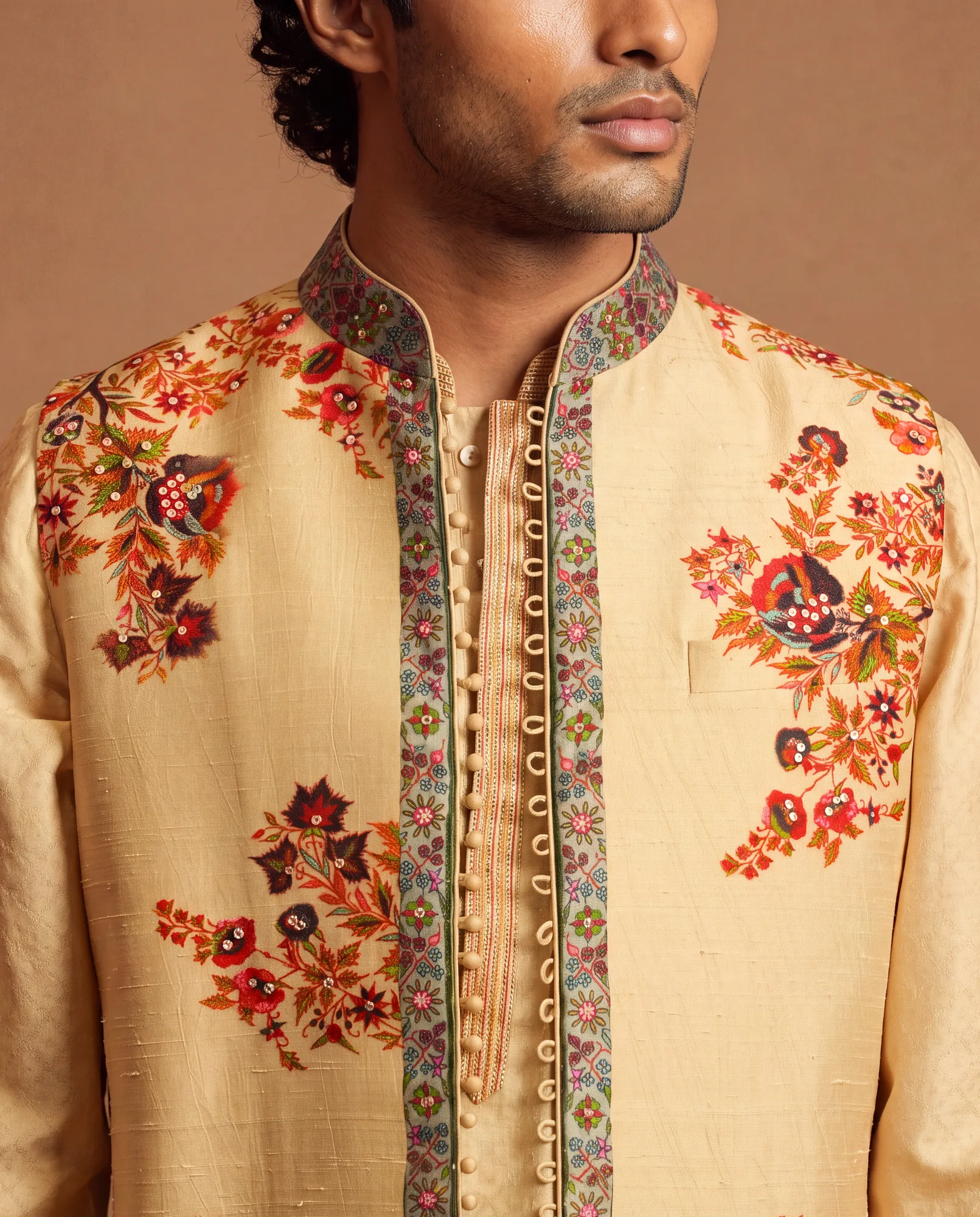 Avir Bundi Set by Dolly J, jacket, view 2