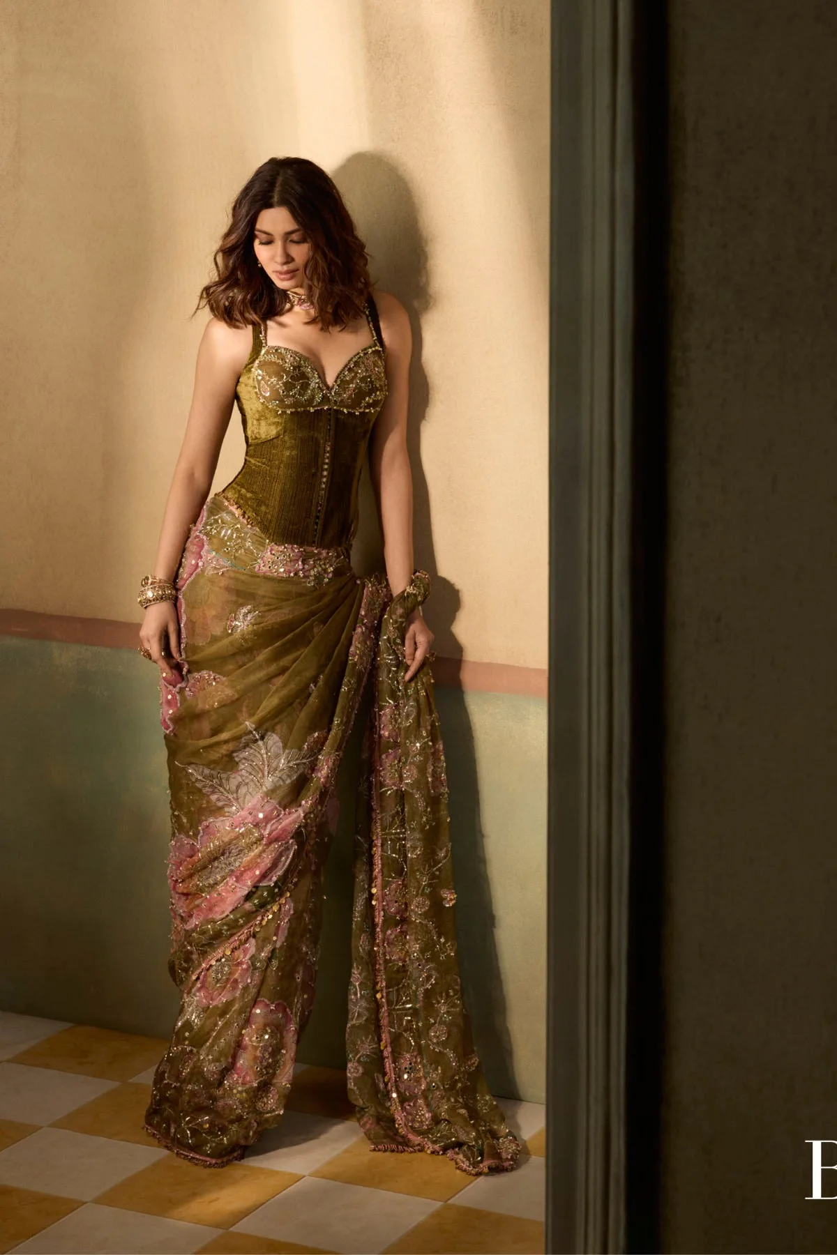 Diana Penty in Sayari by Mahima Mahajan, sari