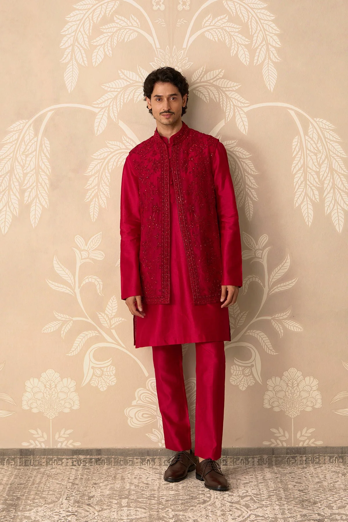 Jazbaat Kurta Bandi Set by Ridhi Mehra