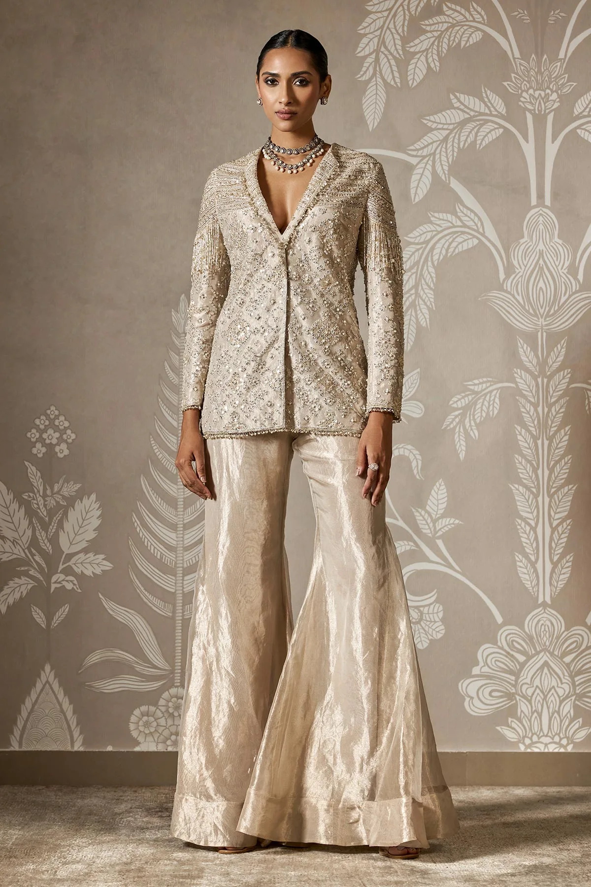 Aarohi Jacket Set by Ridhi Mehra