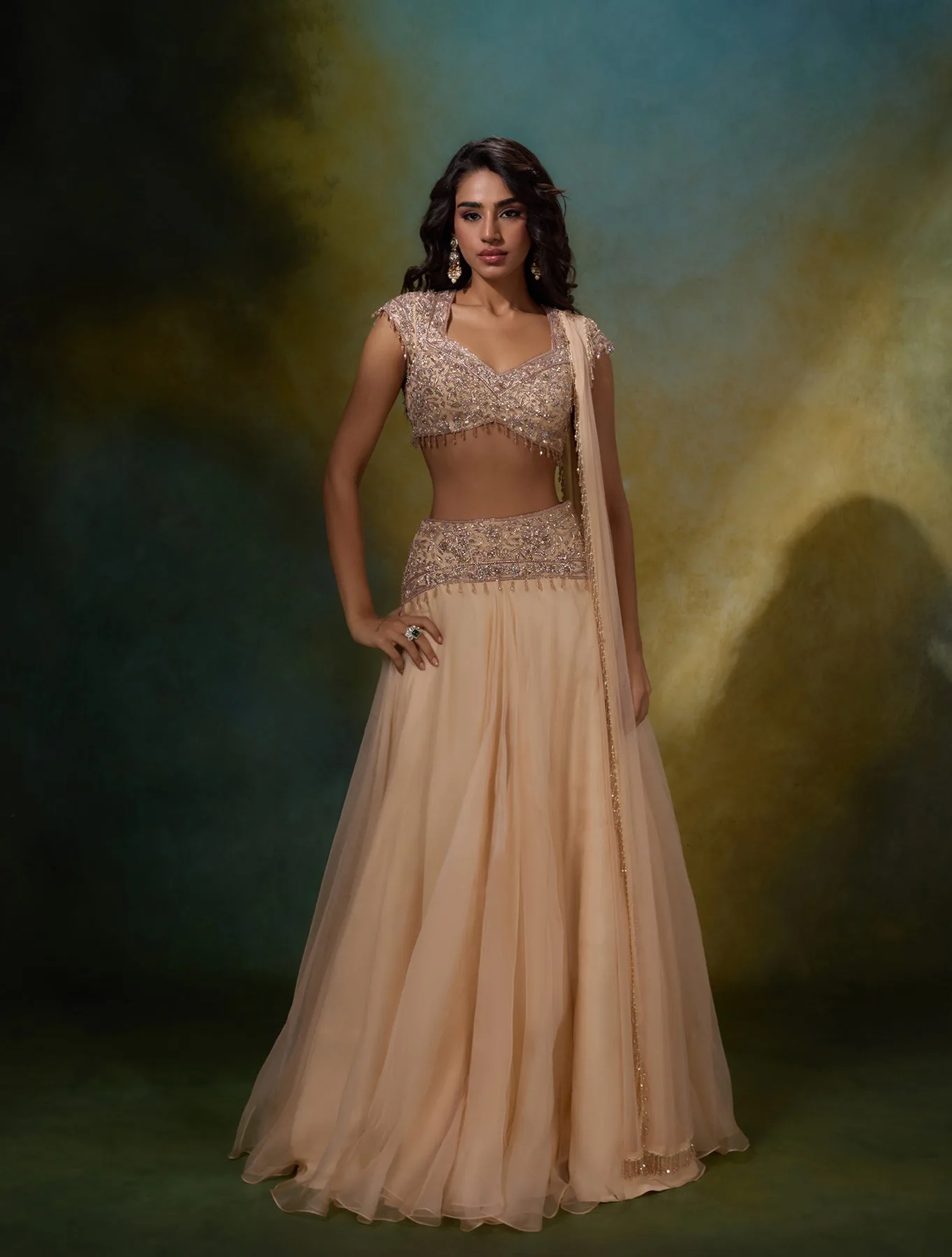 Kay by Shloka Khialani in beige