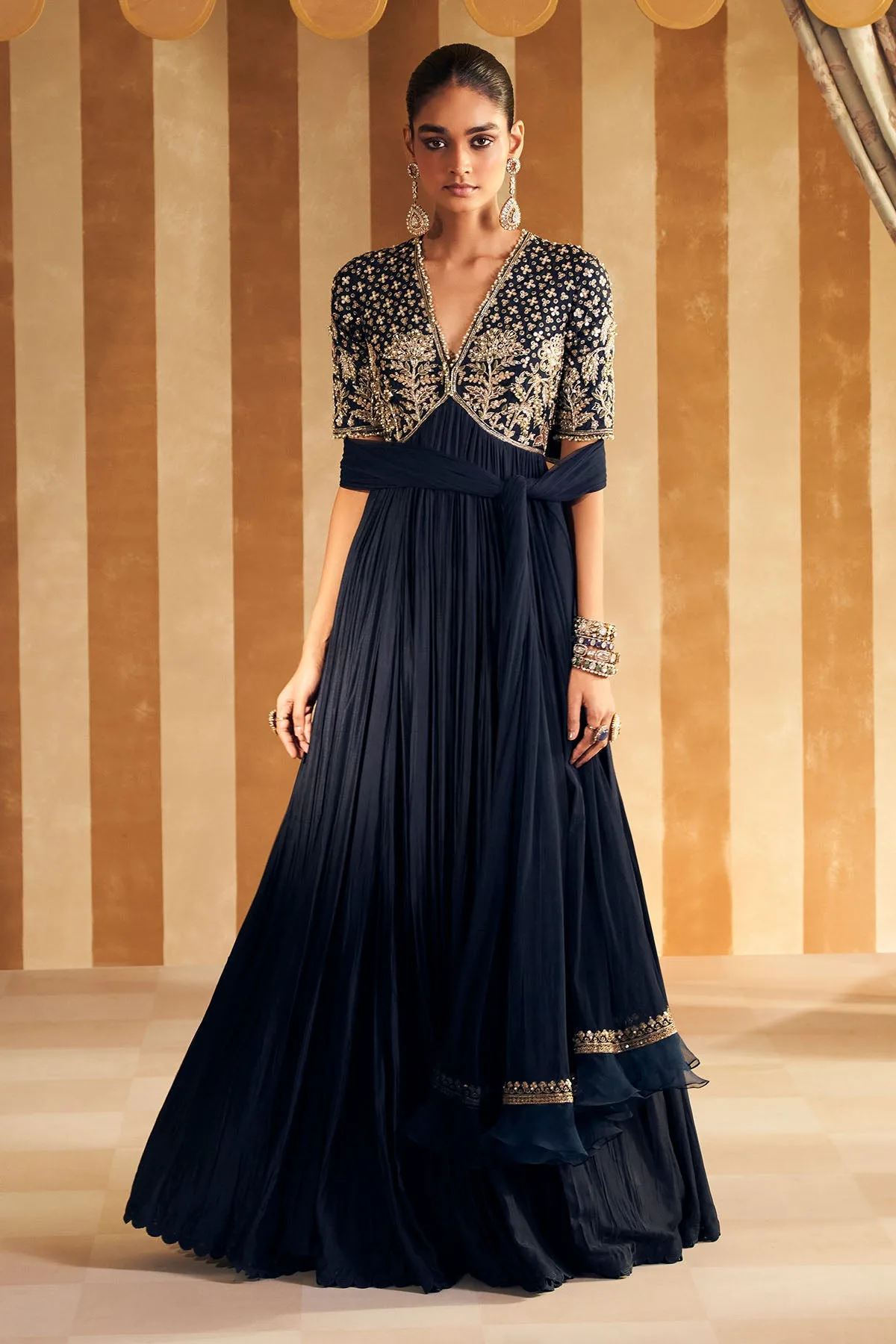 Zarqaa Anarkali set by Ridhi Mehra