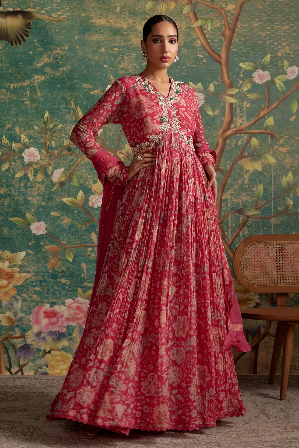 Flair Anarkali Set by Ridhi Mehra