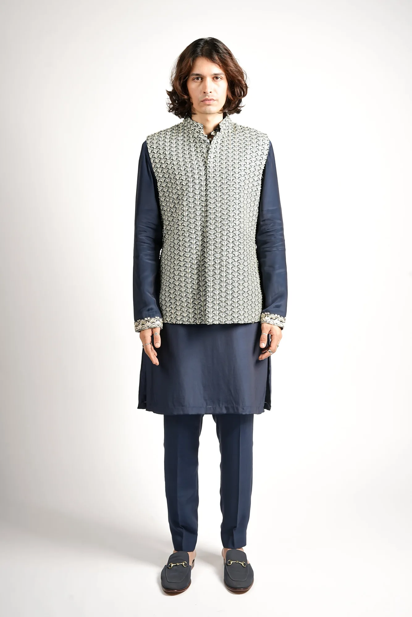 Sterling Highlighted Bundi Set by SVA