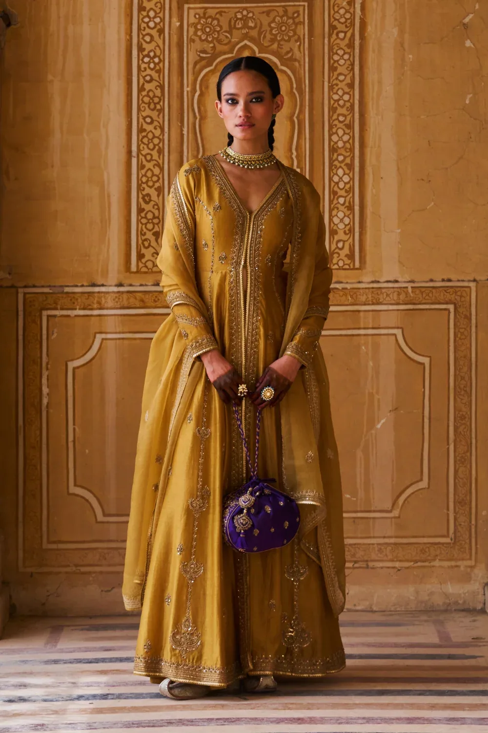 Himani Jacket Set by Jigar Mali
