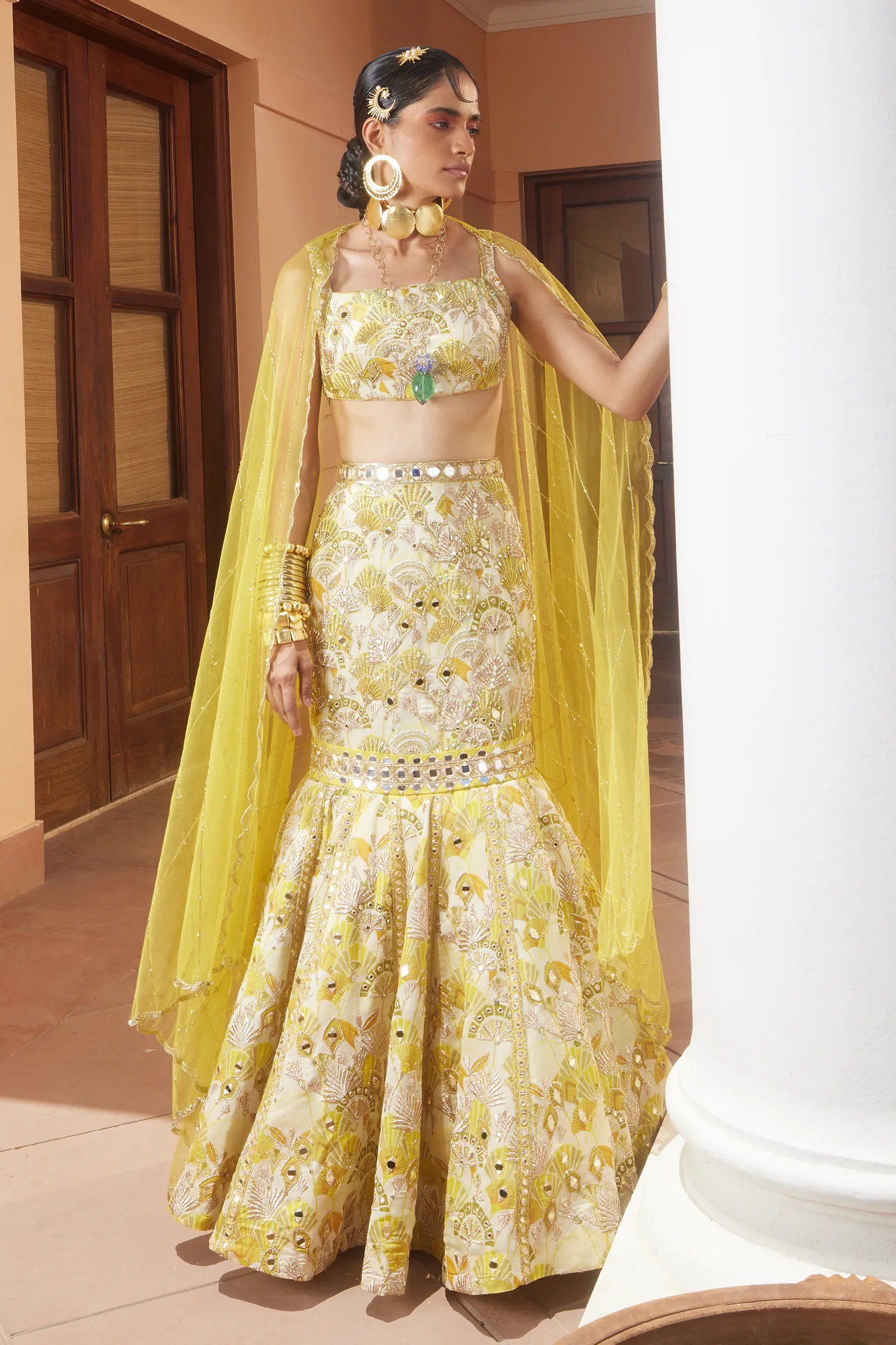 Lorraine Lehenga Set by Paulmi And Harsh