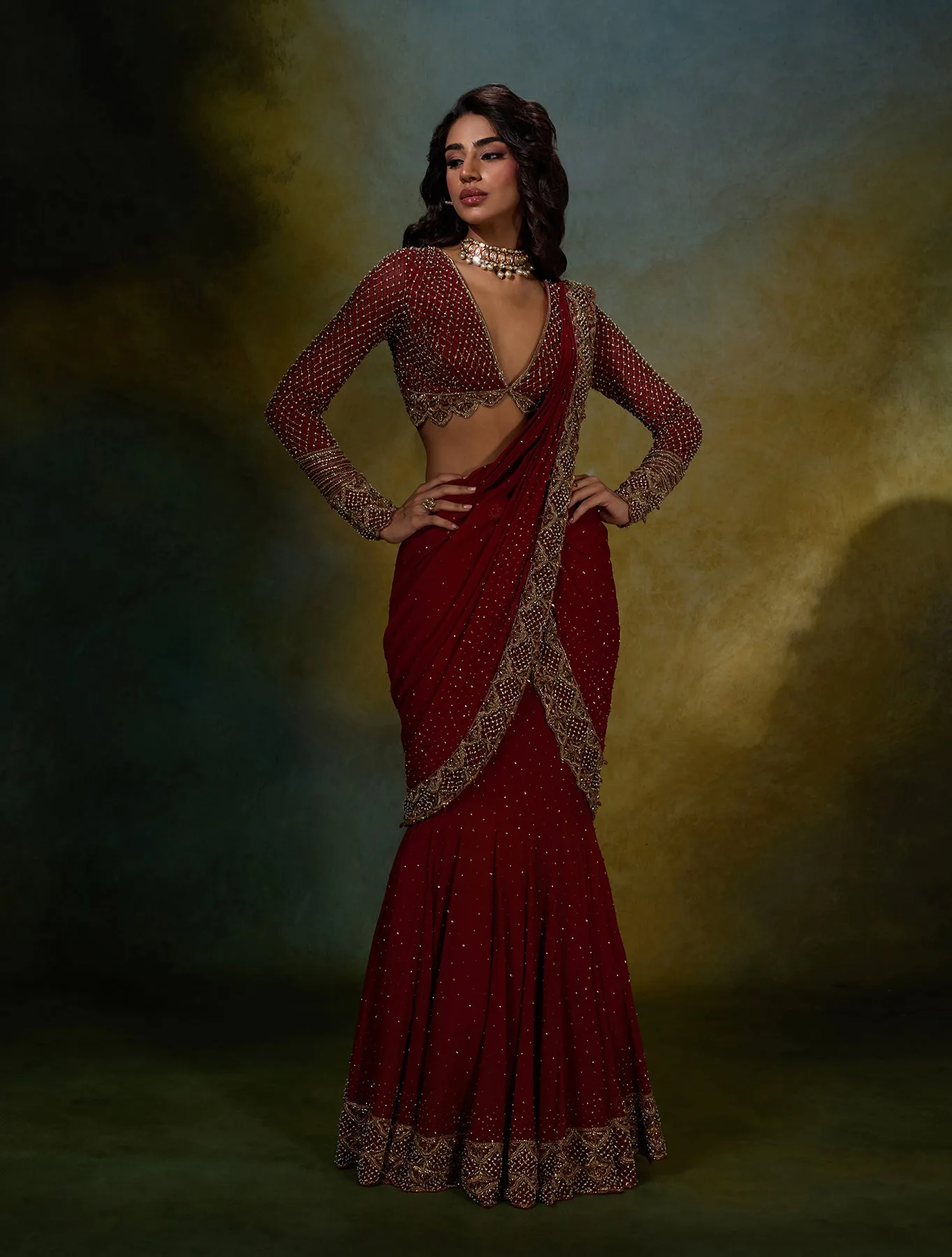 Zana by Shloka Khialani, lehenga
