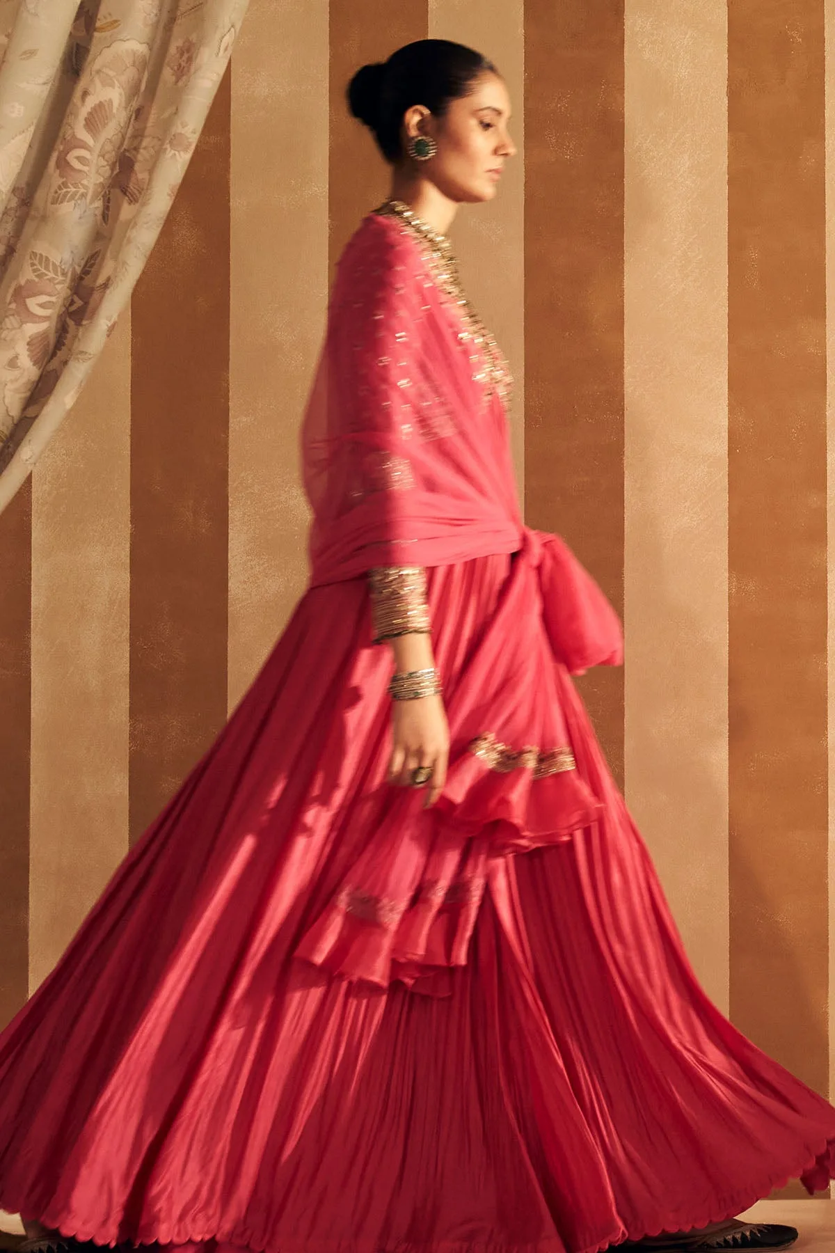 Aalam Anarkali set by Ridhi Mehra, view 3