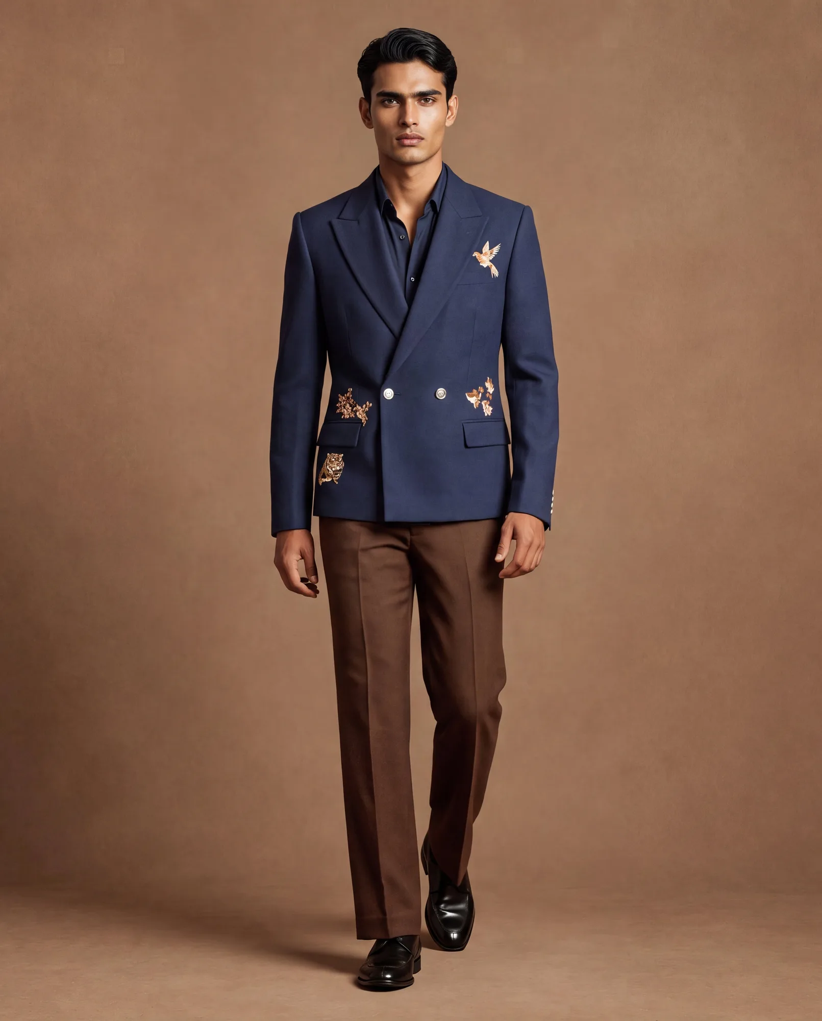 Admiral Suit Set by Dolly J, navy jacket