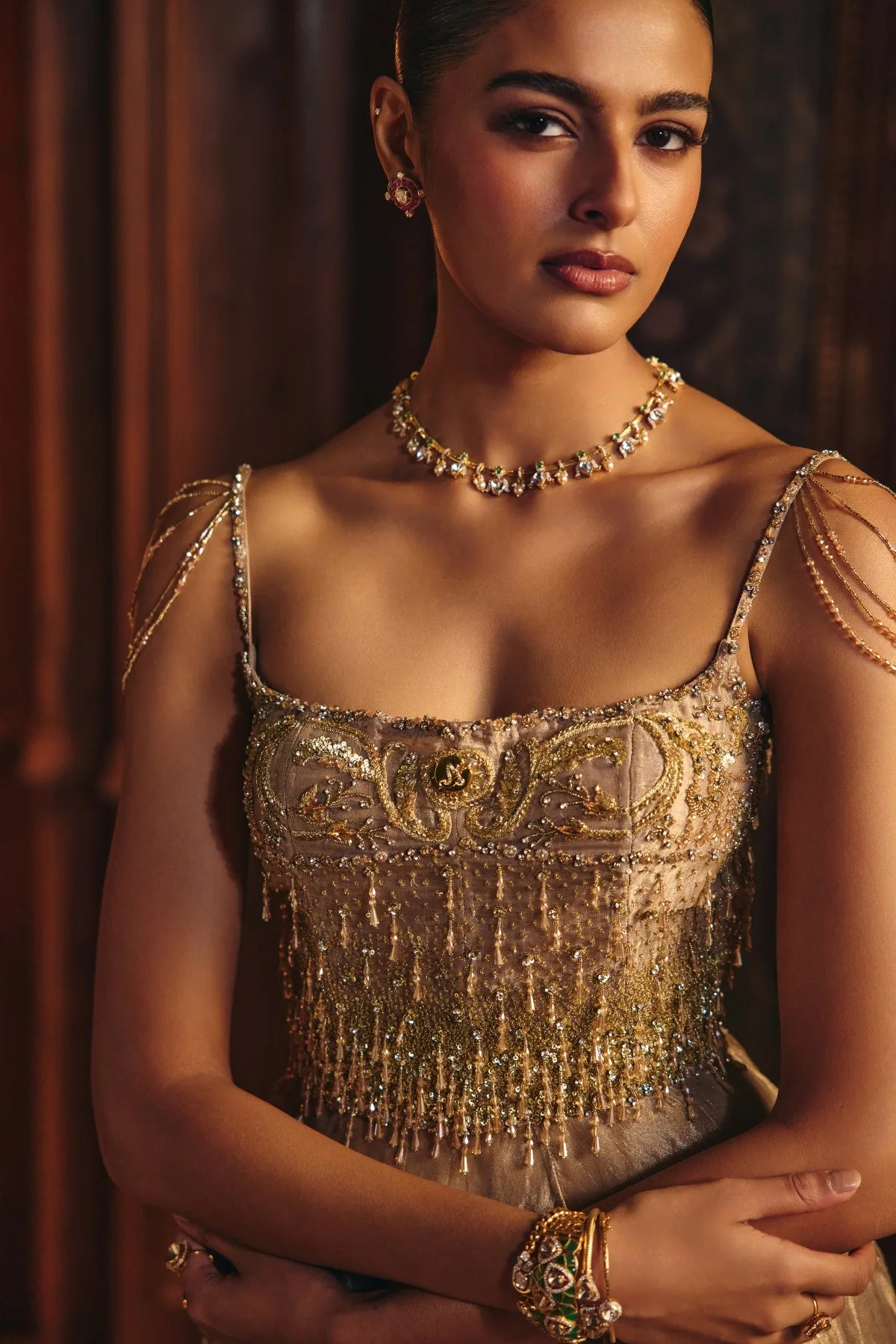 Ishana by Mahima Mahajan, nude anarkali, view 3