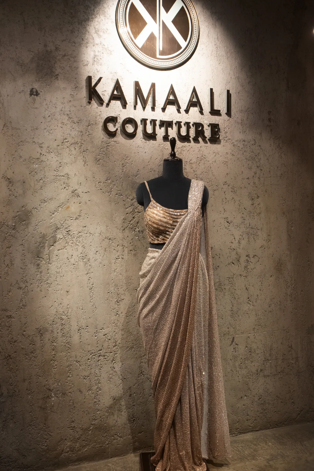 Ombre Saree by Kamaali Couture