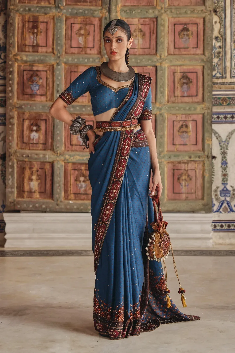 Nithara Saree by Jigar Mali