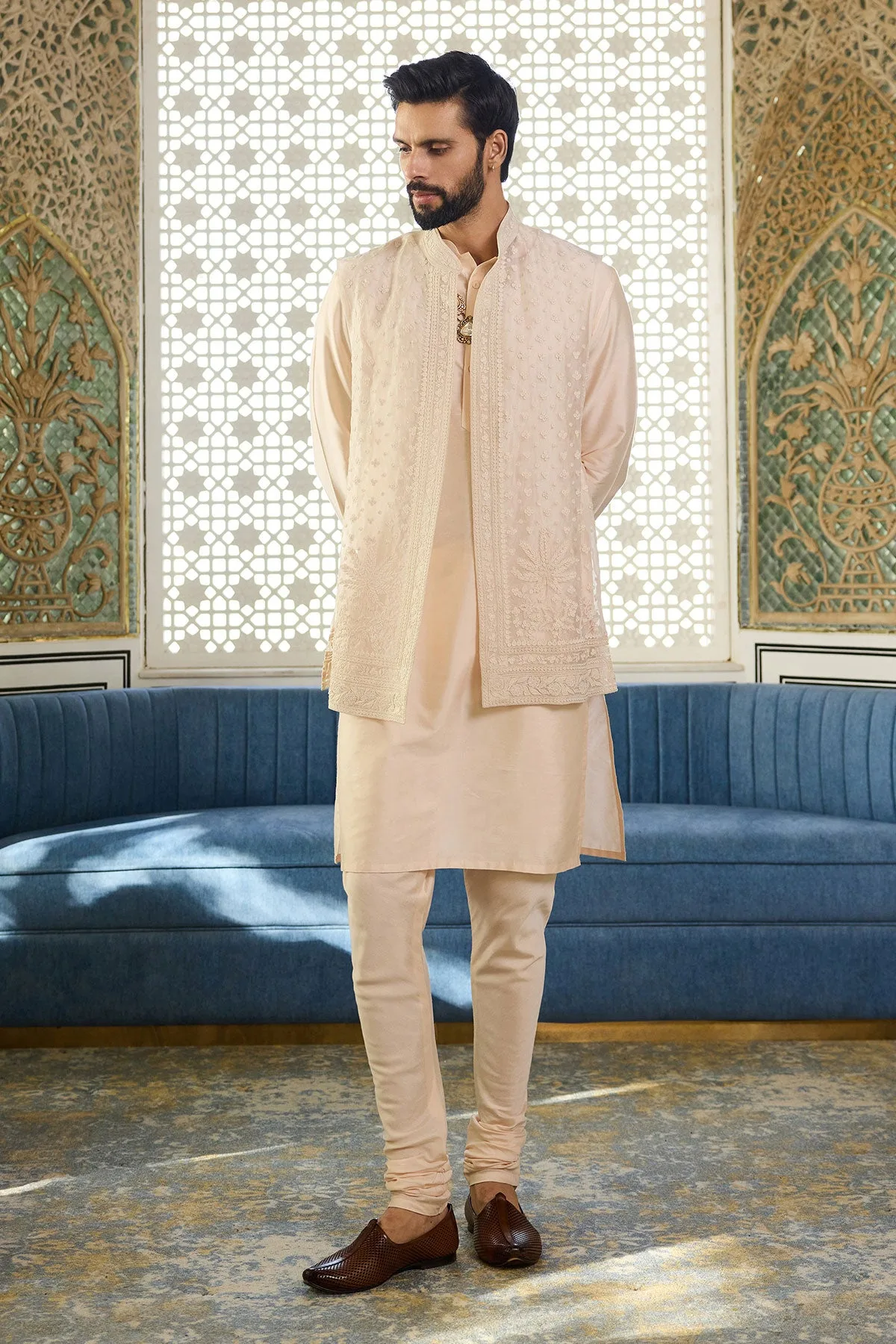 Wish Kurta Bandi Set by Ridhi Mehra