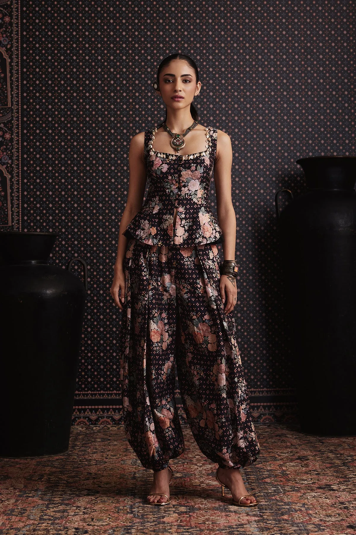 Drifter Pants Set by Ridhi Mehra, palazzo set