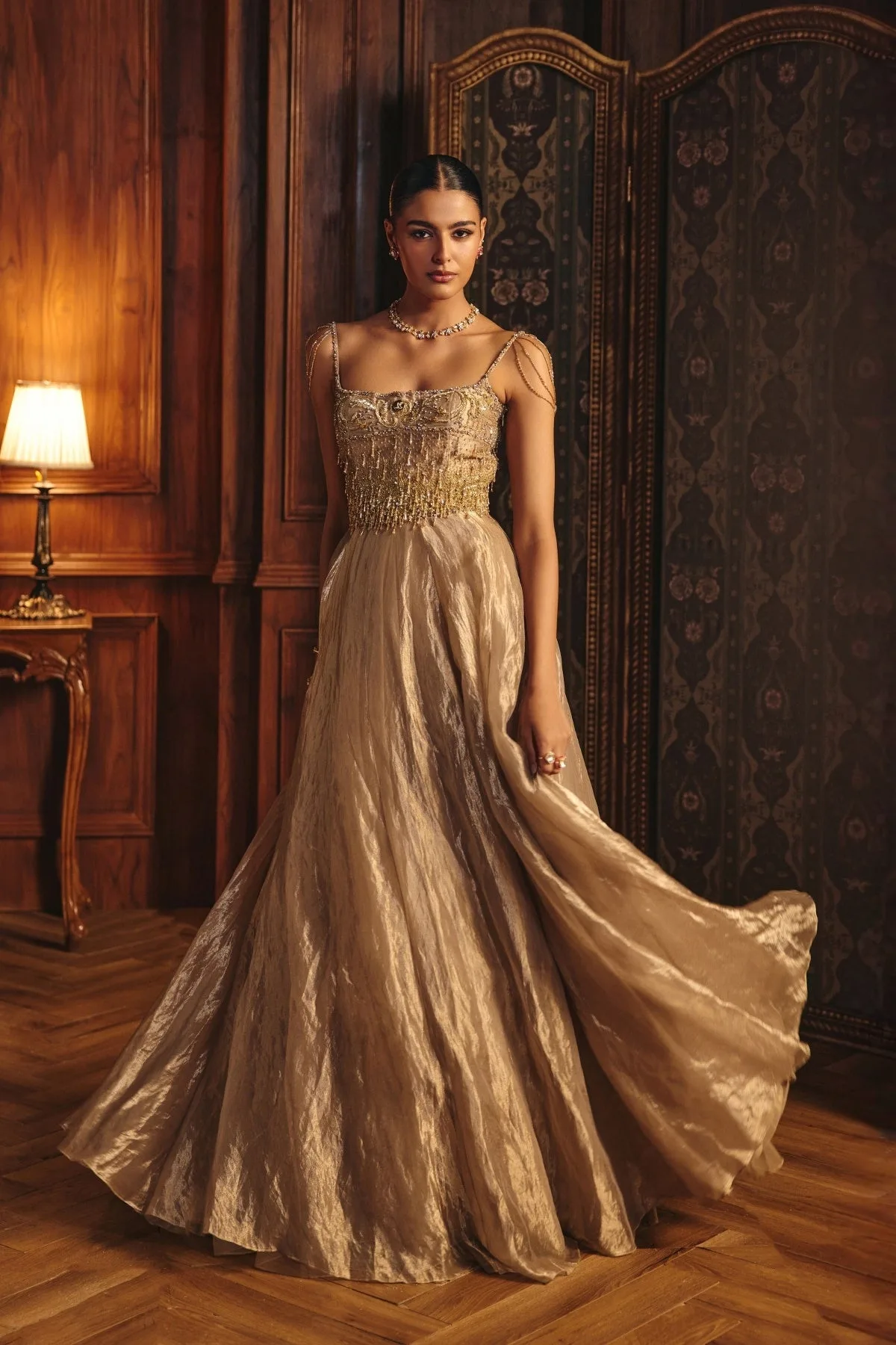 Ishana by Mahima Mahajan, nude anarkali