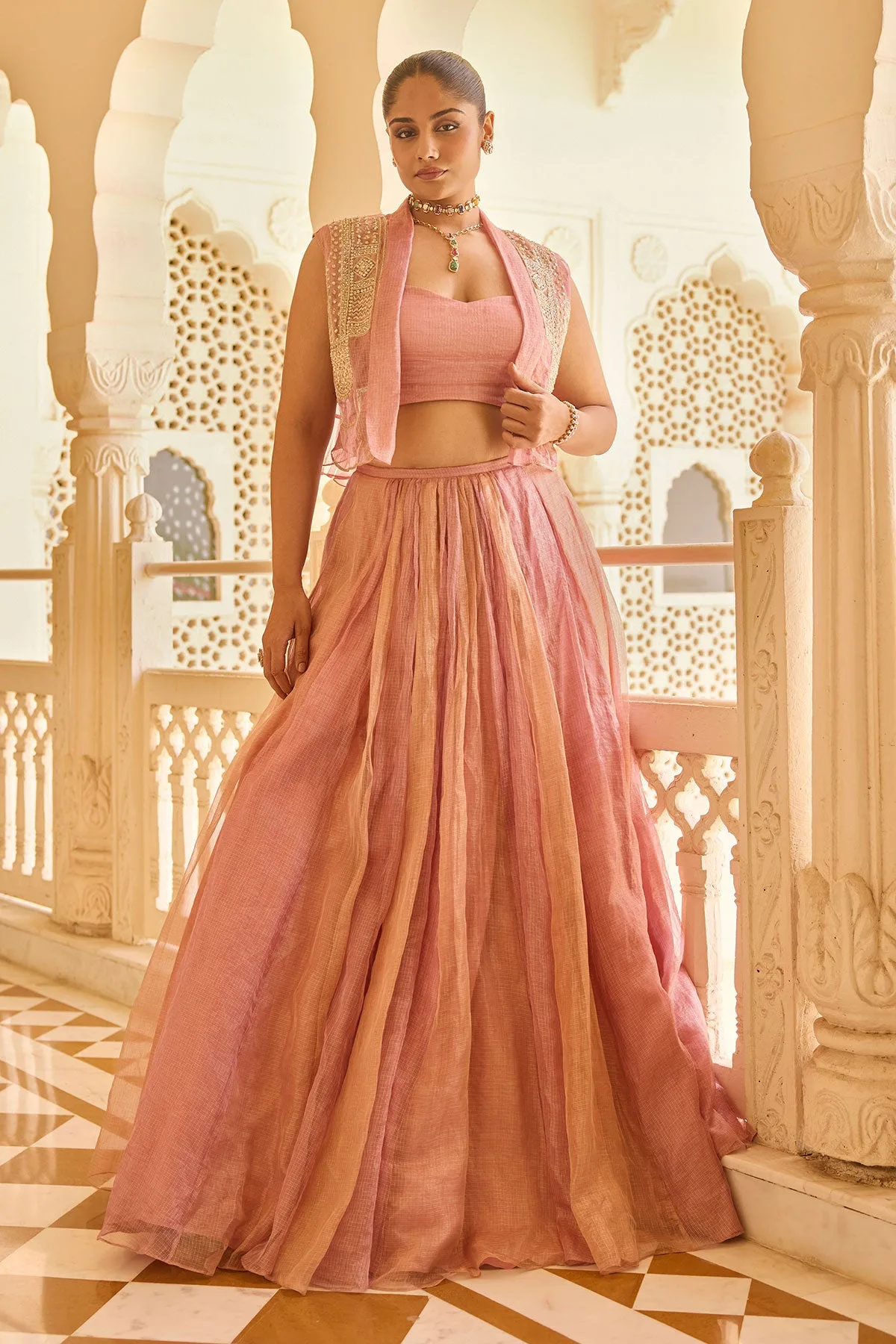 Dawn Lehenga Set by Ridhi Mehra