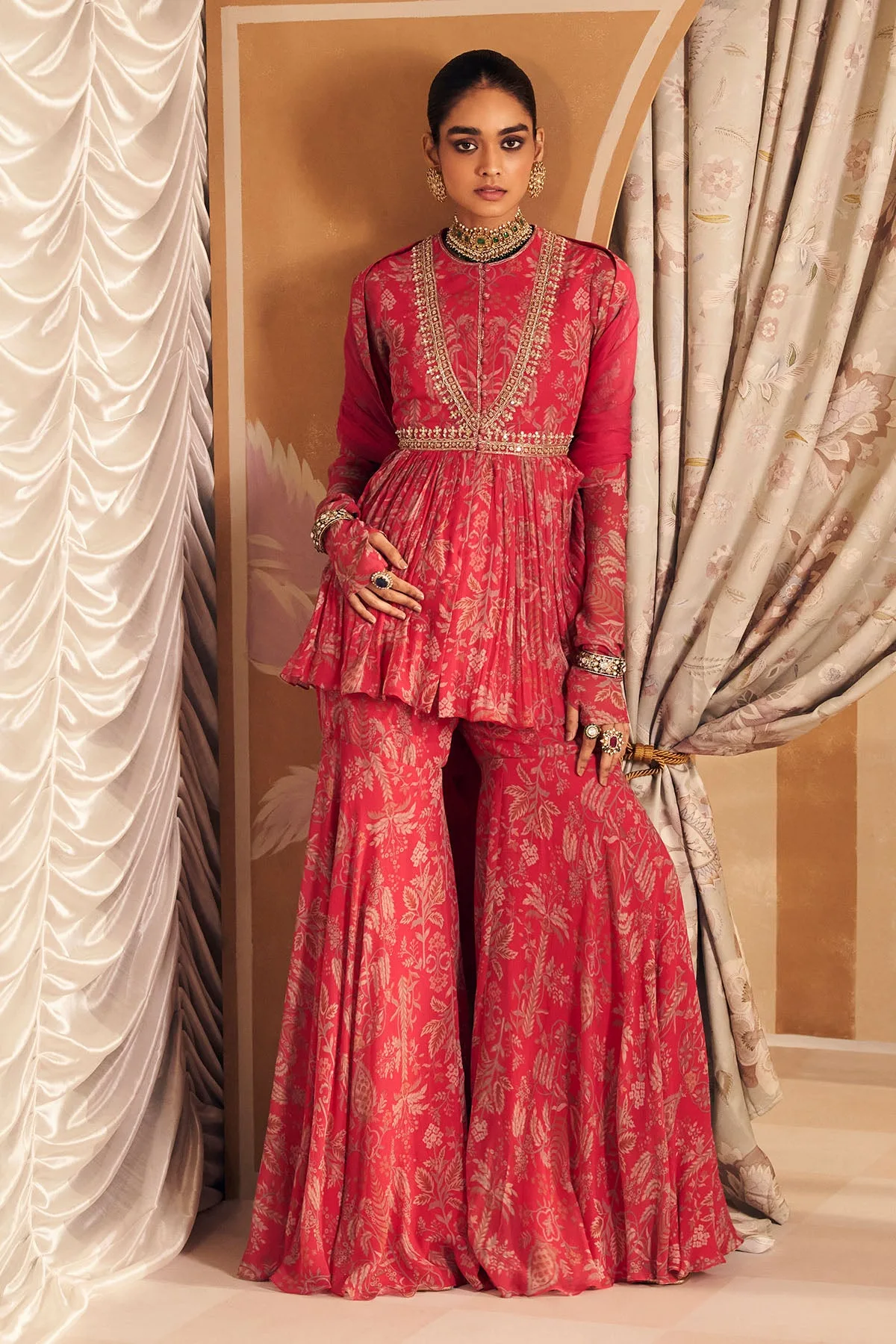Gulsitan Peplum set by Ridhi Mehra