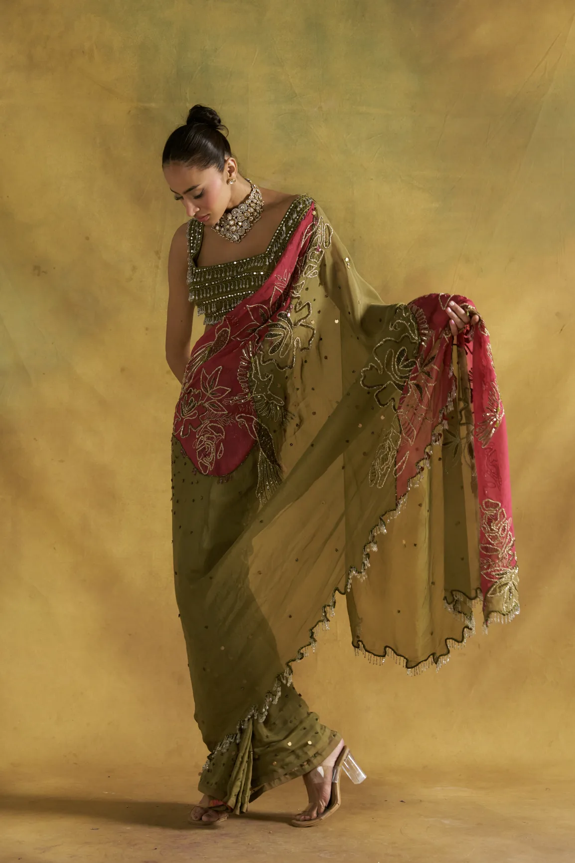 Janejaan Saree by Rishi and Vibhuti, view 4