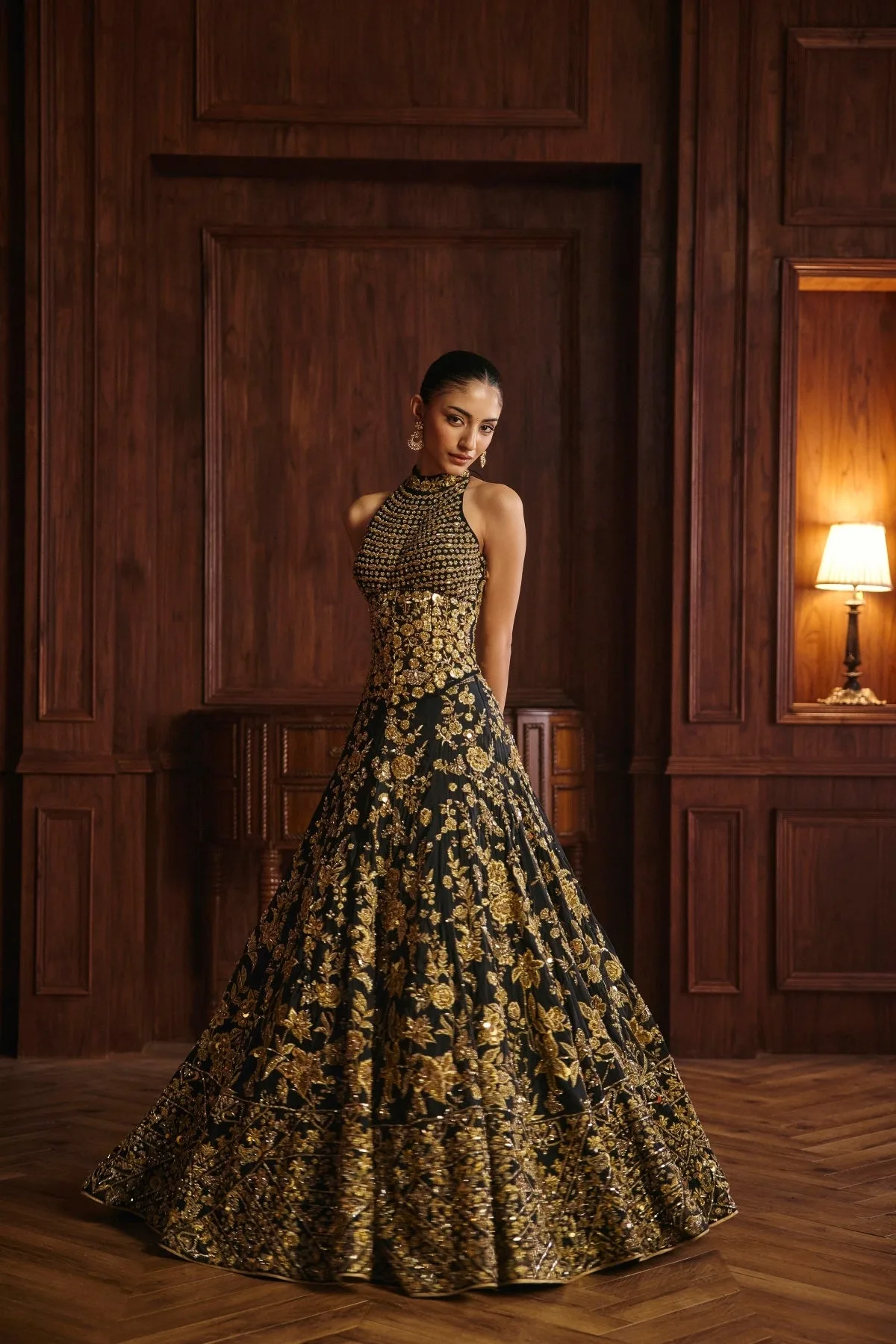 Sona by Mahima Mahajan, lehenga, view 3