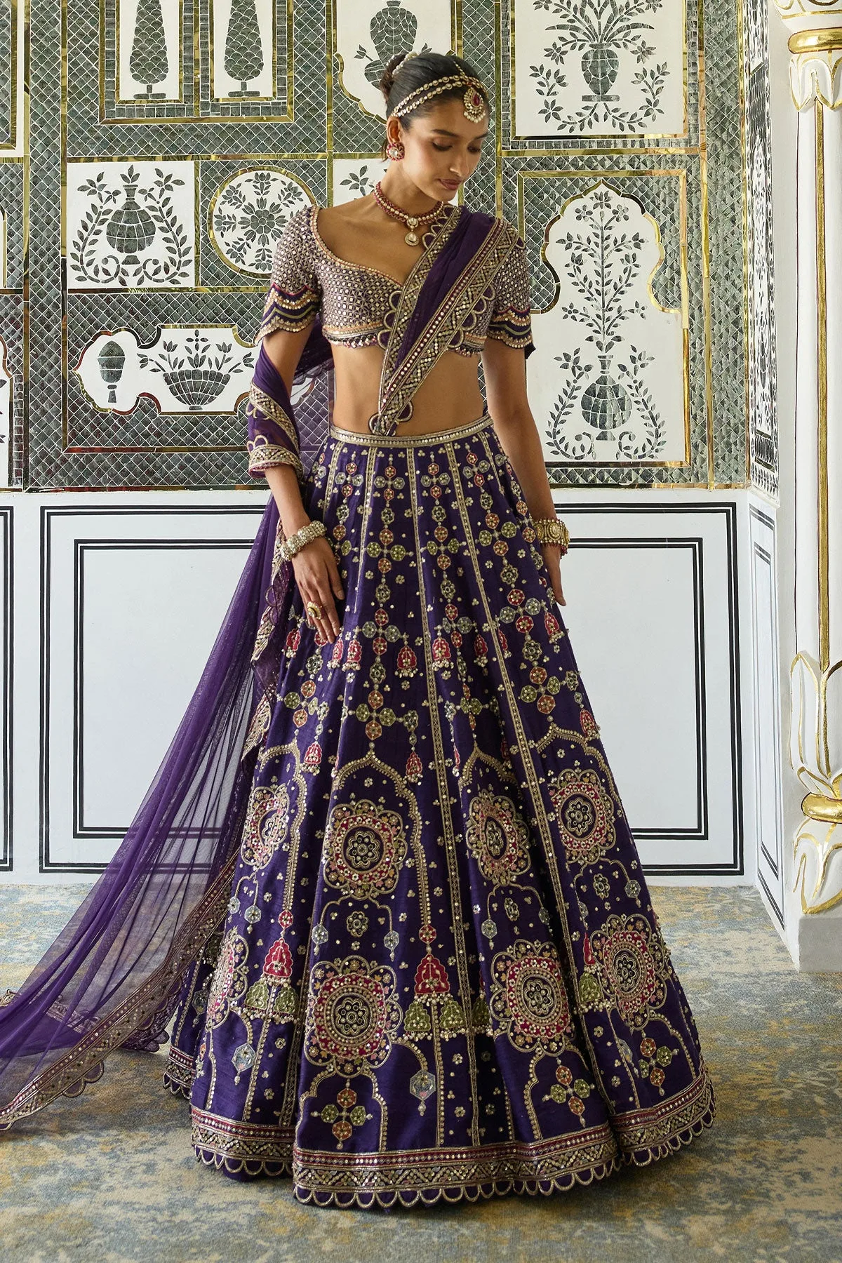 Horizon Lehenga Set by Ridhi Mehra