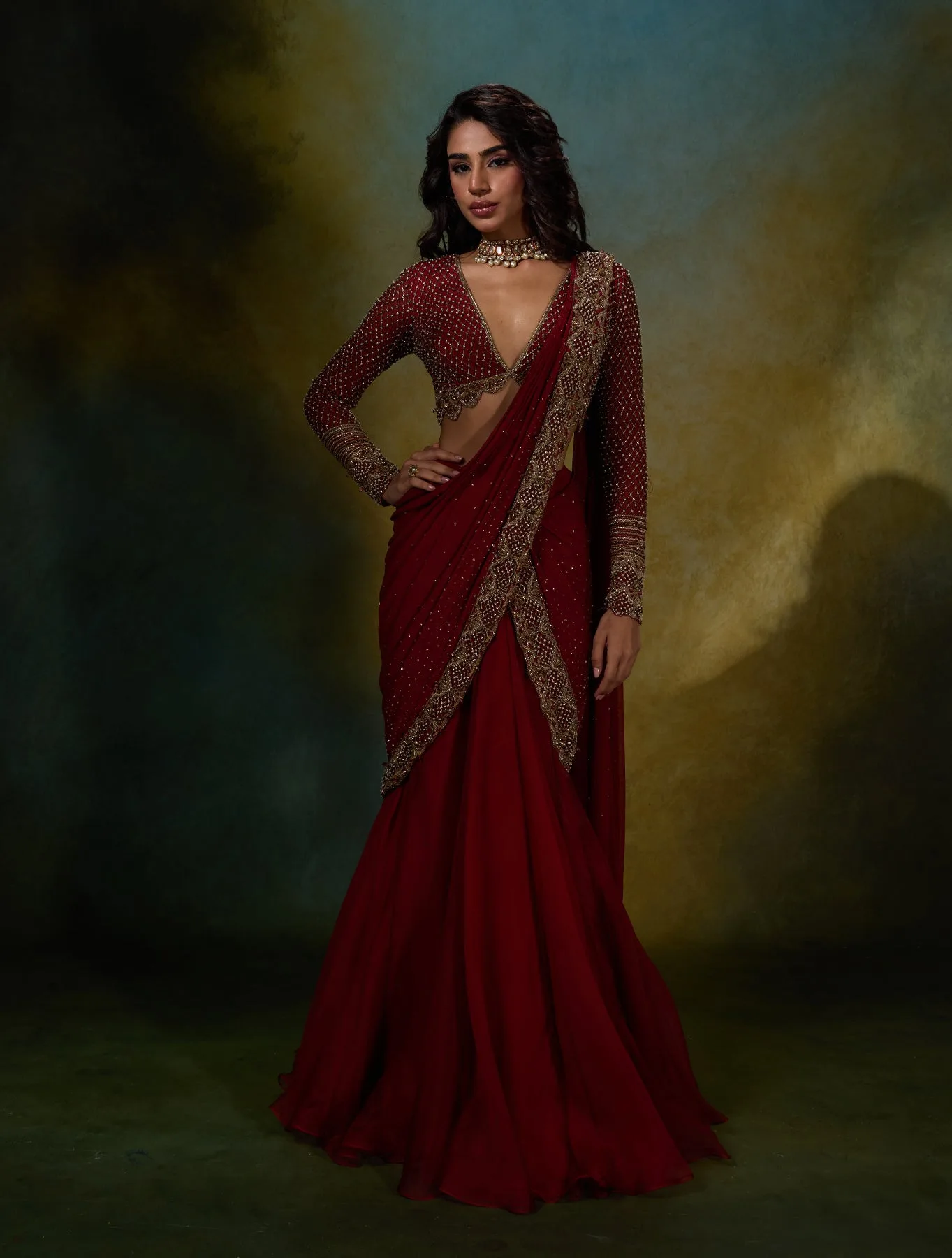 Tira by Shloka Khialani, lehenga, view 3