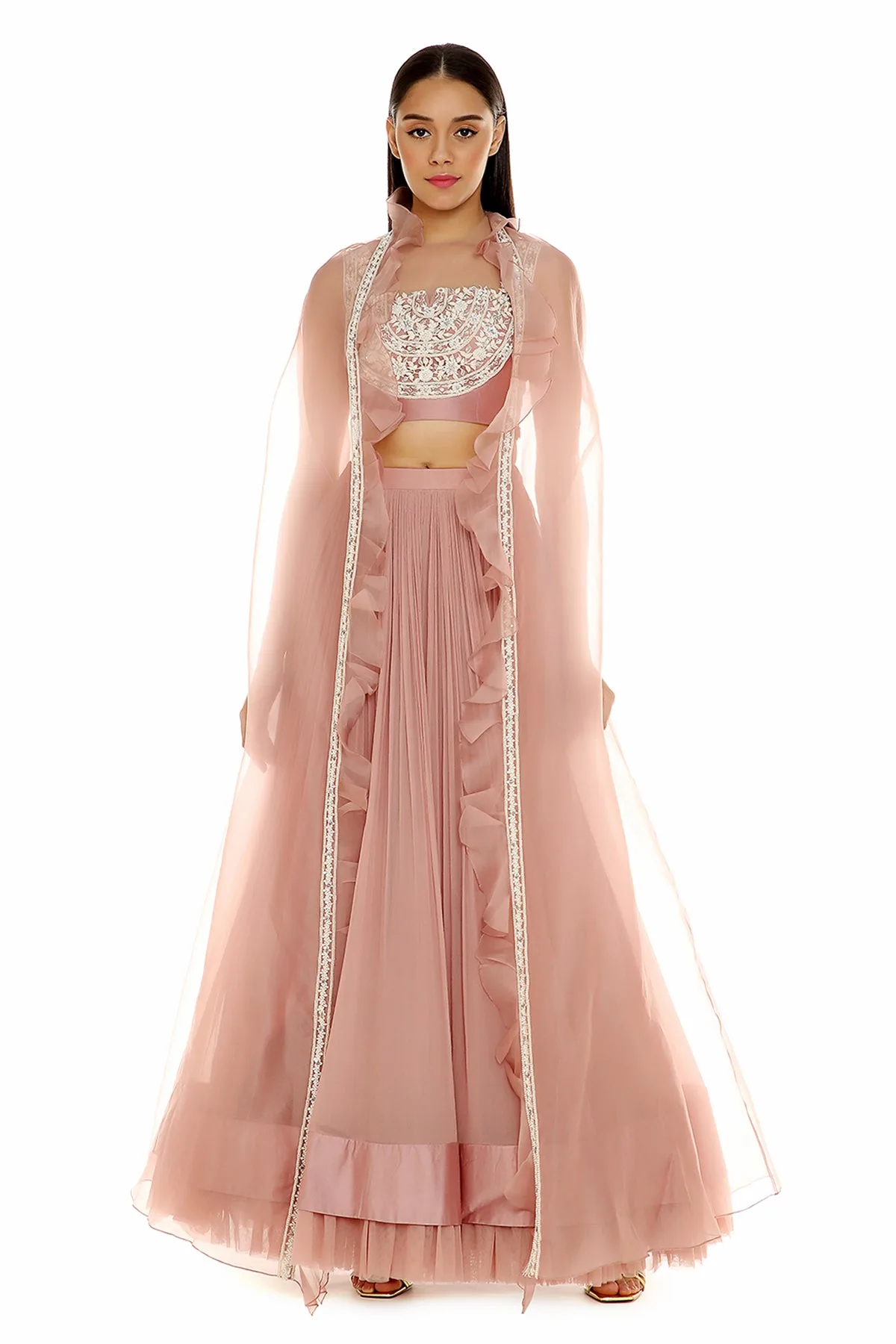 Aaila by Ridhi Mehra, lehenga