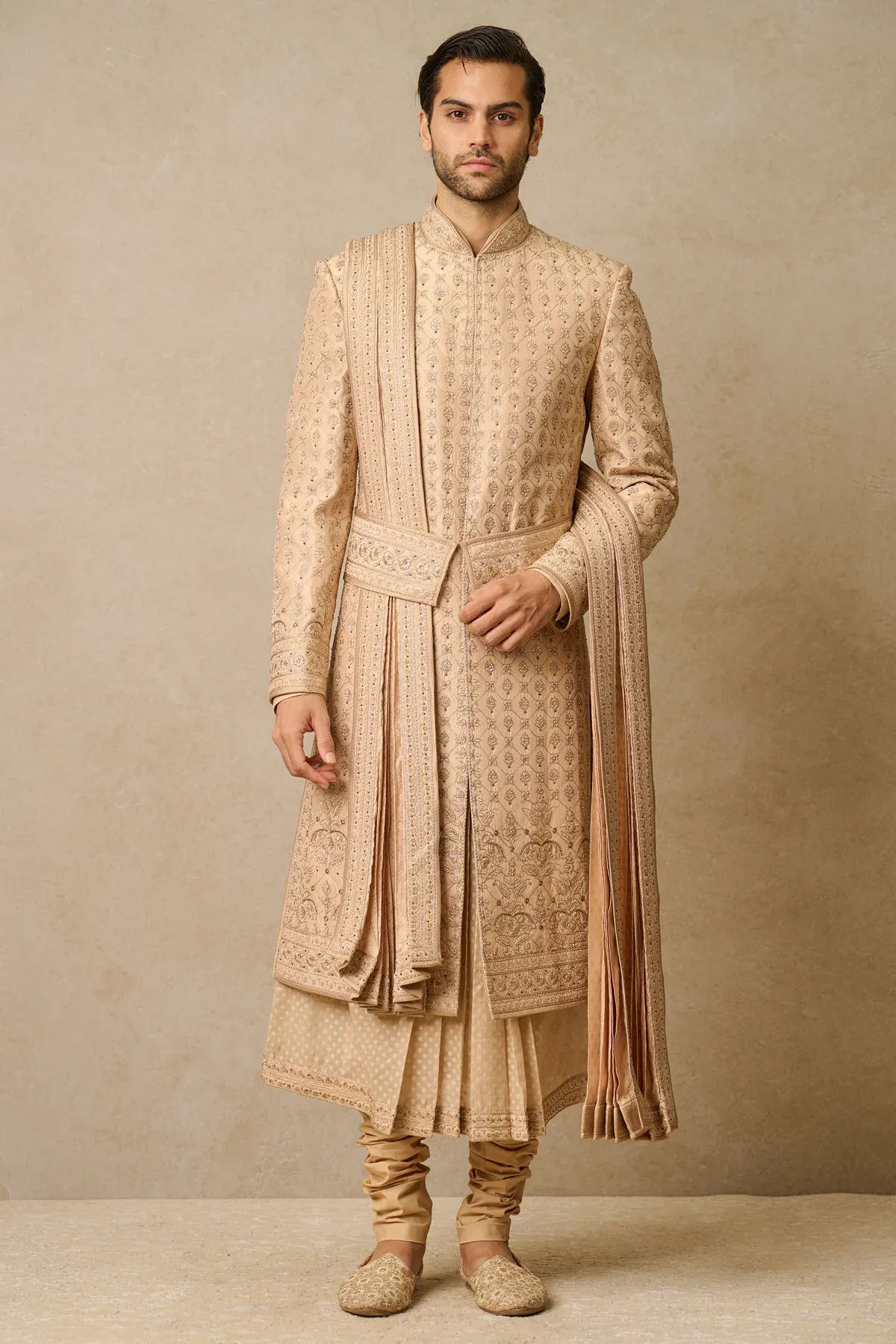 Sherwani Set Of 7 by Tarun Tahiliani
