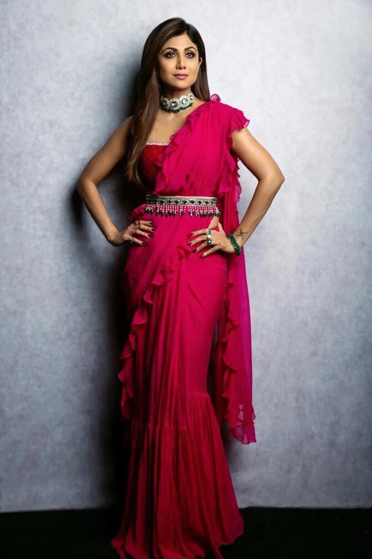 Shilpa Shetty in Laila by Ridhi Mehra