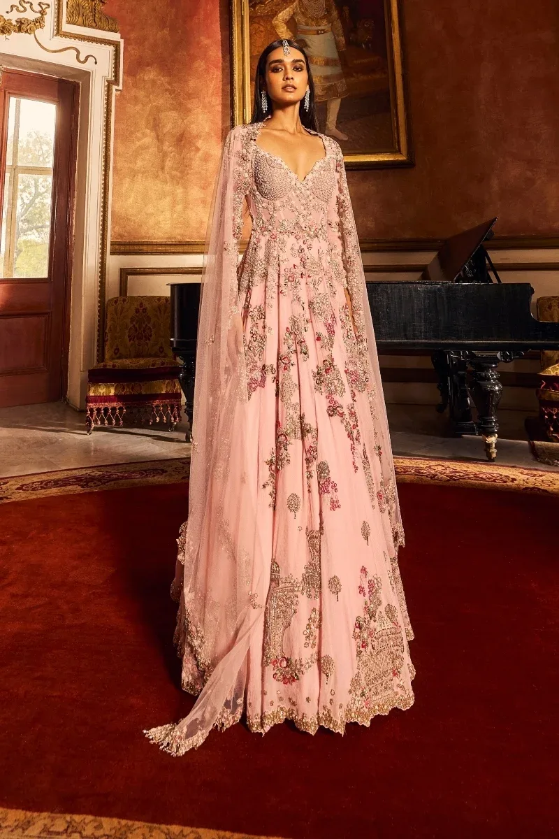 "Meira" Bridal Anarkali by Dolly J