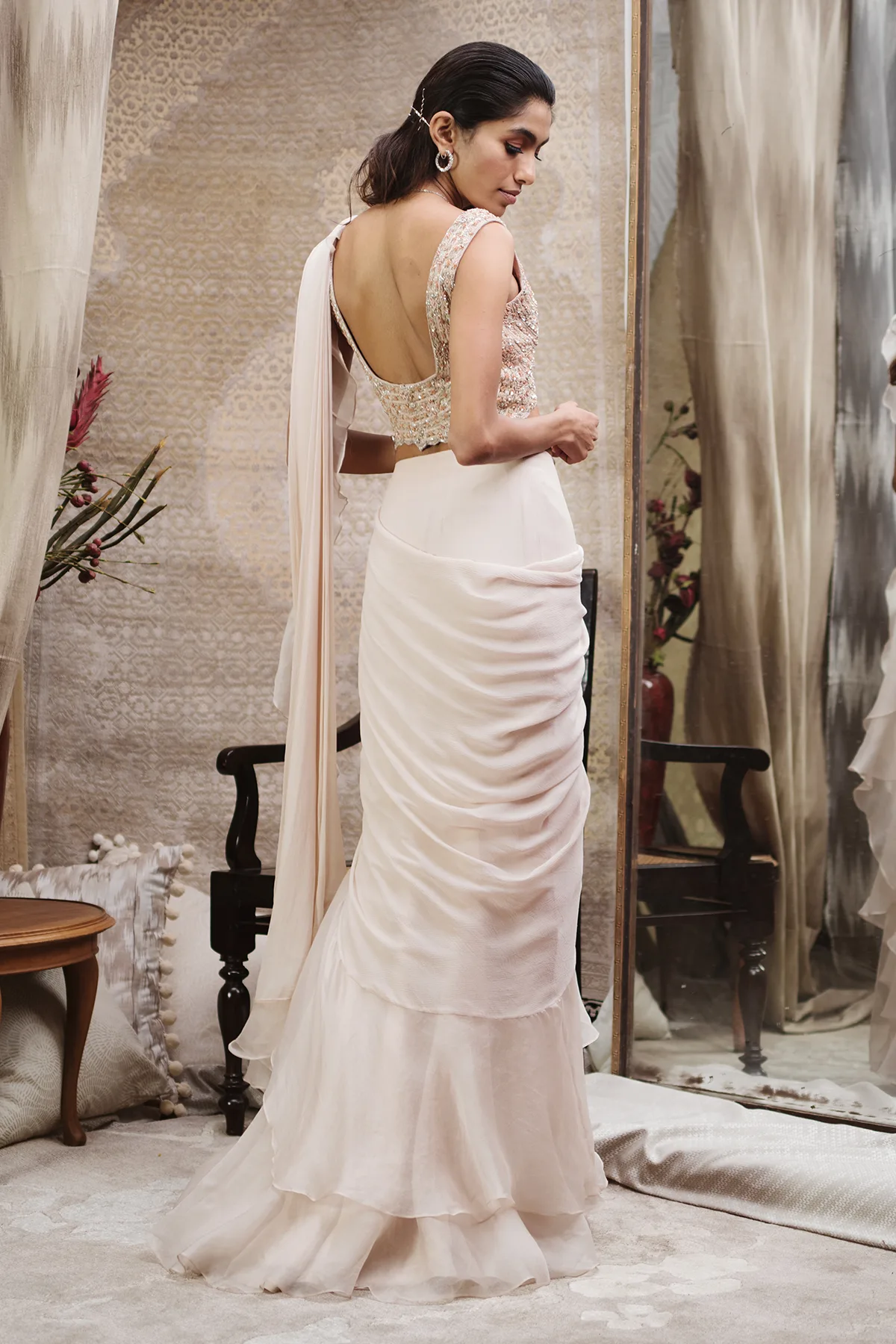 Arad by Ridhi Mehra, sari, view 4
