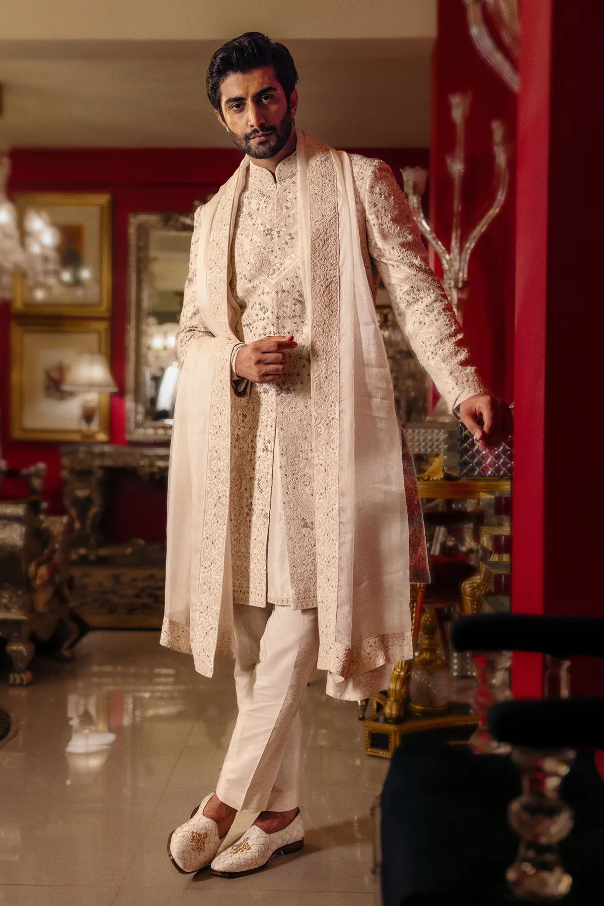 Taaren Sherwani by Dolly J