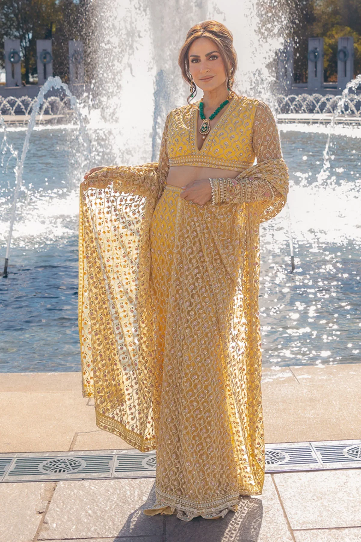 Ami Desai in Amal by Ridhi Mehra