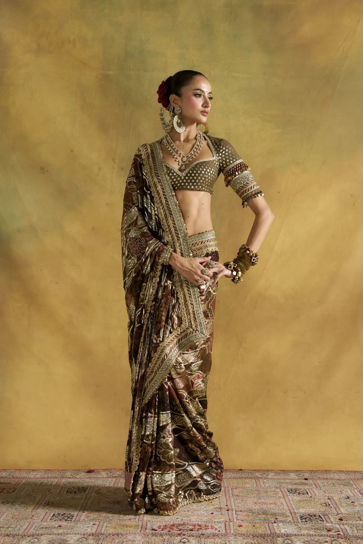 Param Sundari saree by Rishi and Vibhuti