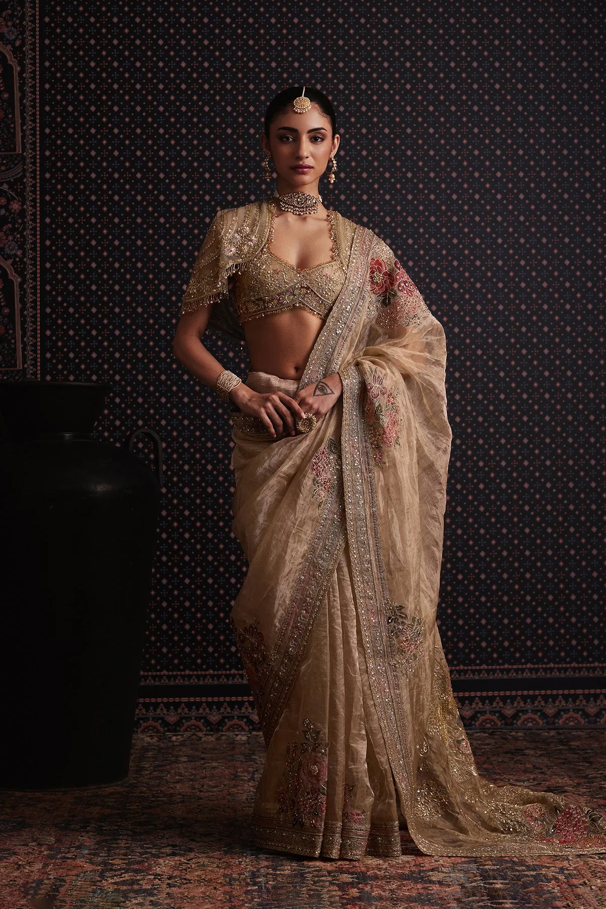 Aurelia Saree Set by Ridhi Mehra