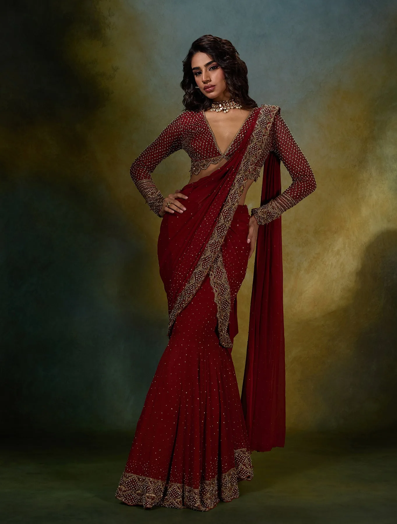 Zana by Shloka Khialani, lehenga, view 2