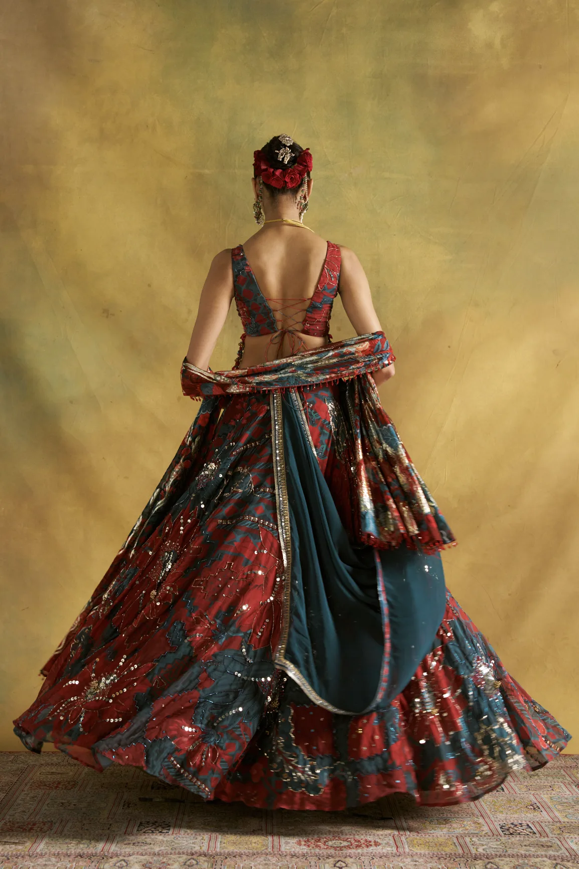 Redima Lehenga by Rishi and Vibhuti, view 3