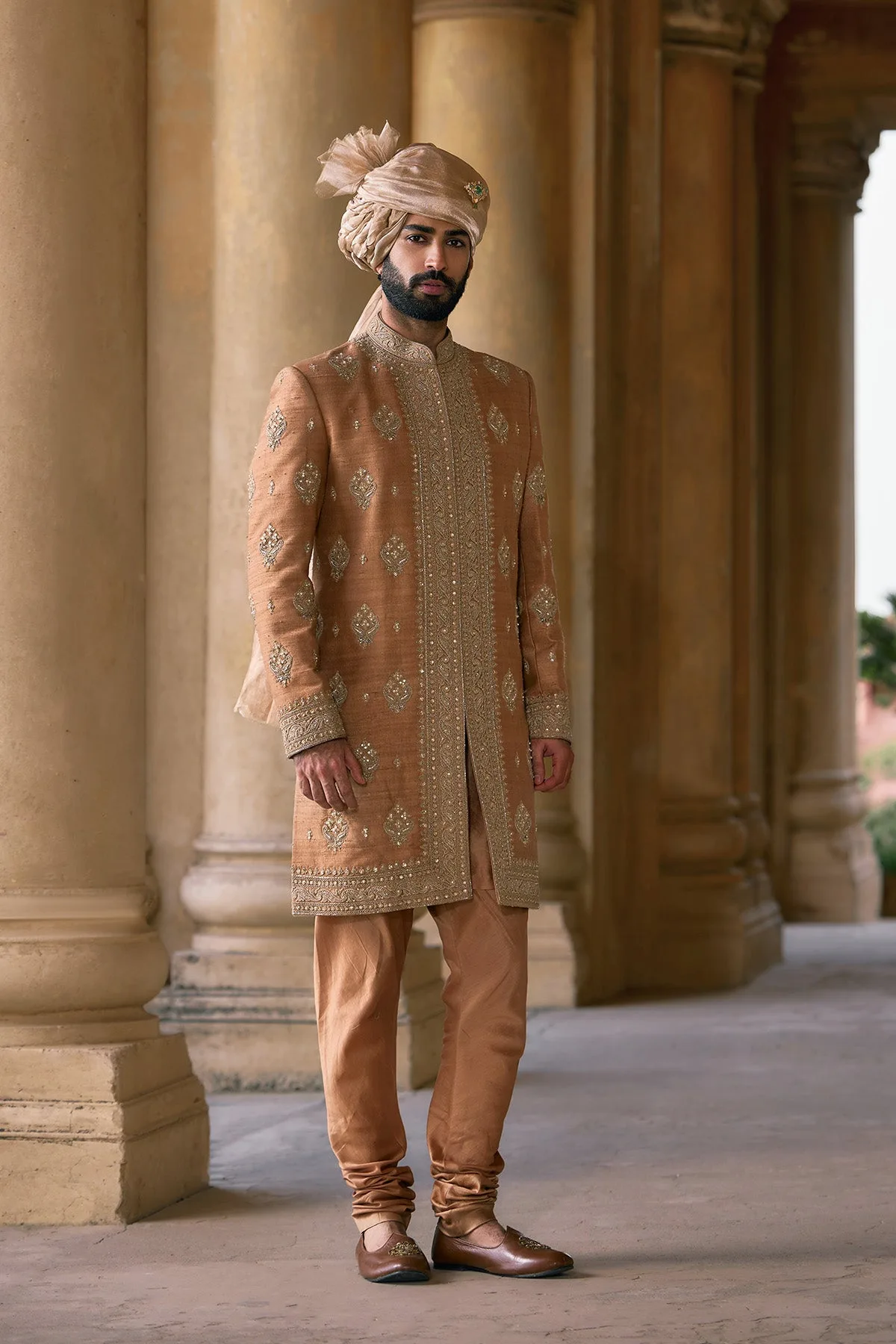Jazba Sherwani Set by Ridhi Mehra