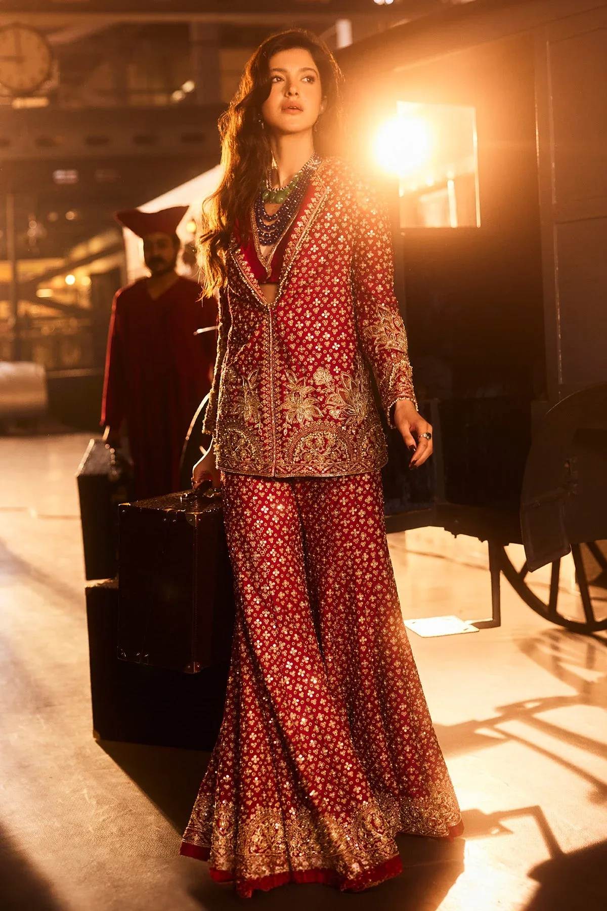 Milan Pant Suit Set by Ridhi Mehra