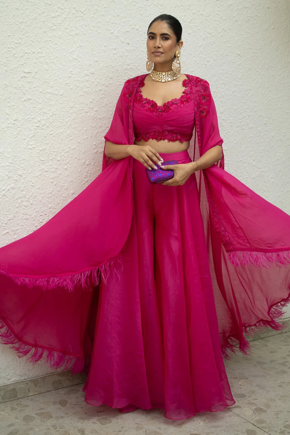 Alisha Pekha in Cajsa by Ridhi Mehra, sari