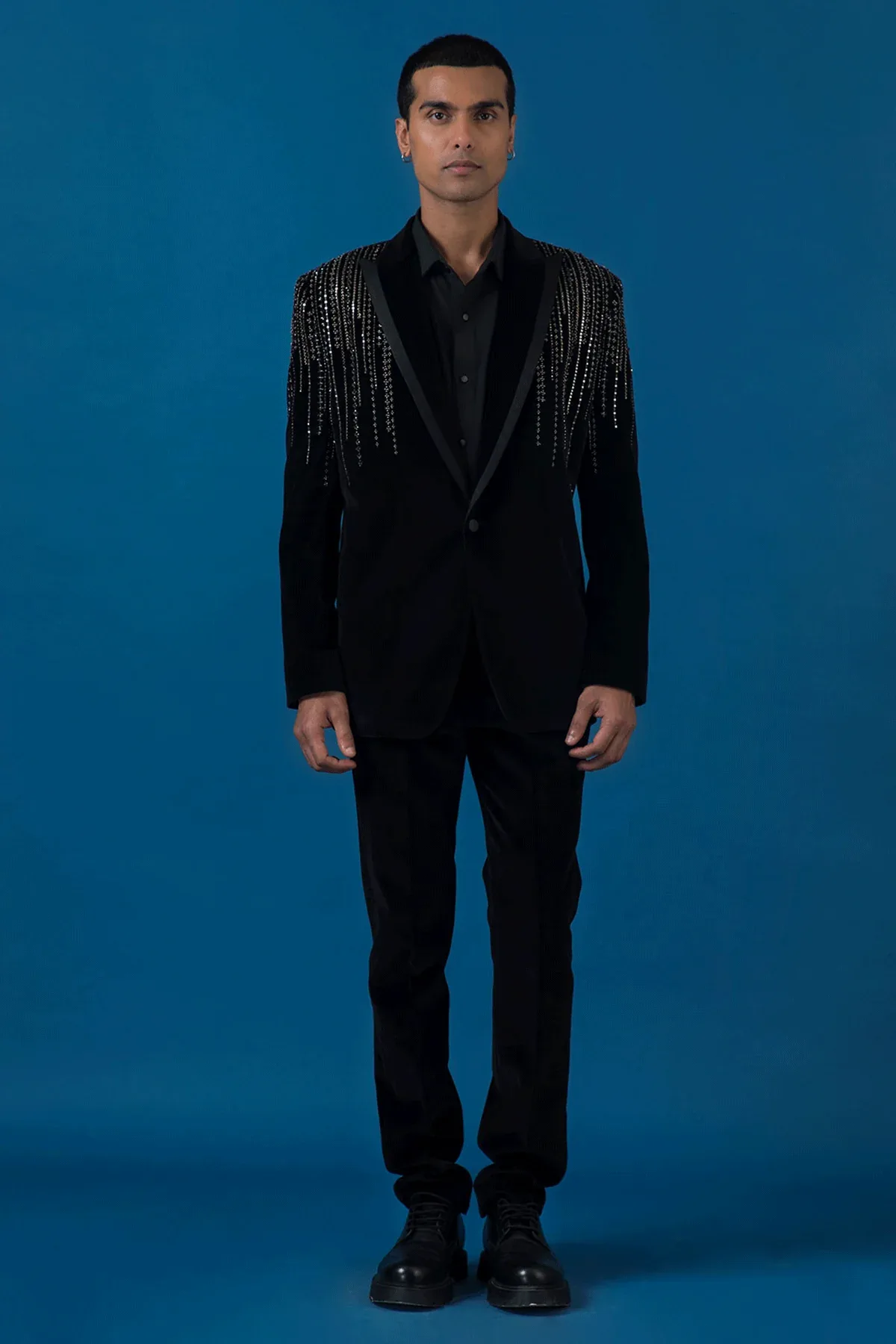 Electric Rain Tuxedo by Qbik