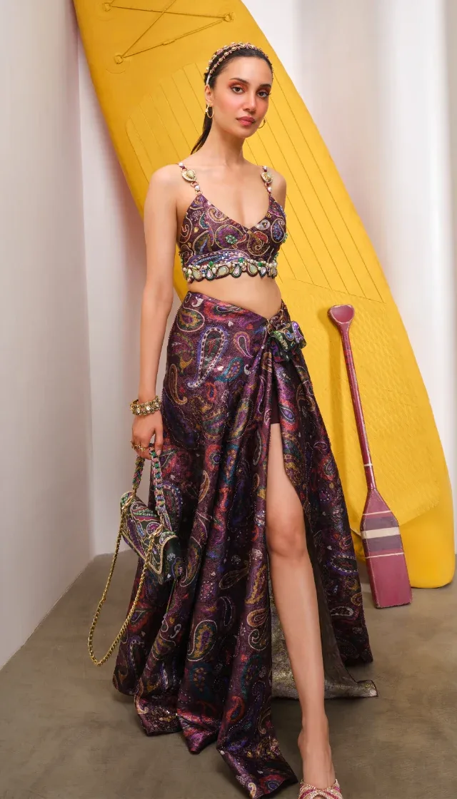 Merlot After Midnight - Skirt by Papa Don't Preach