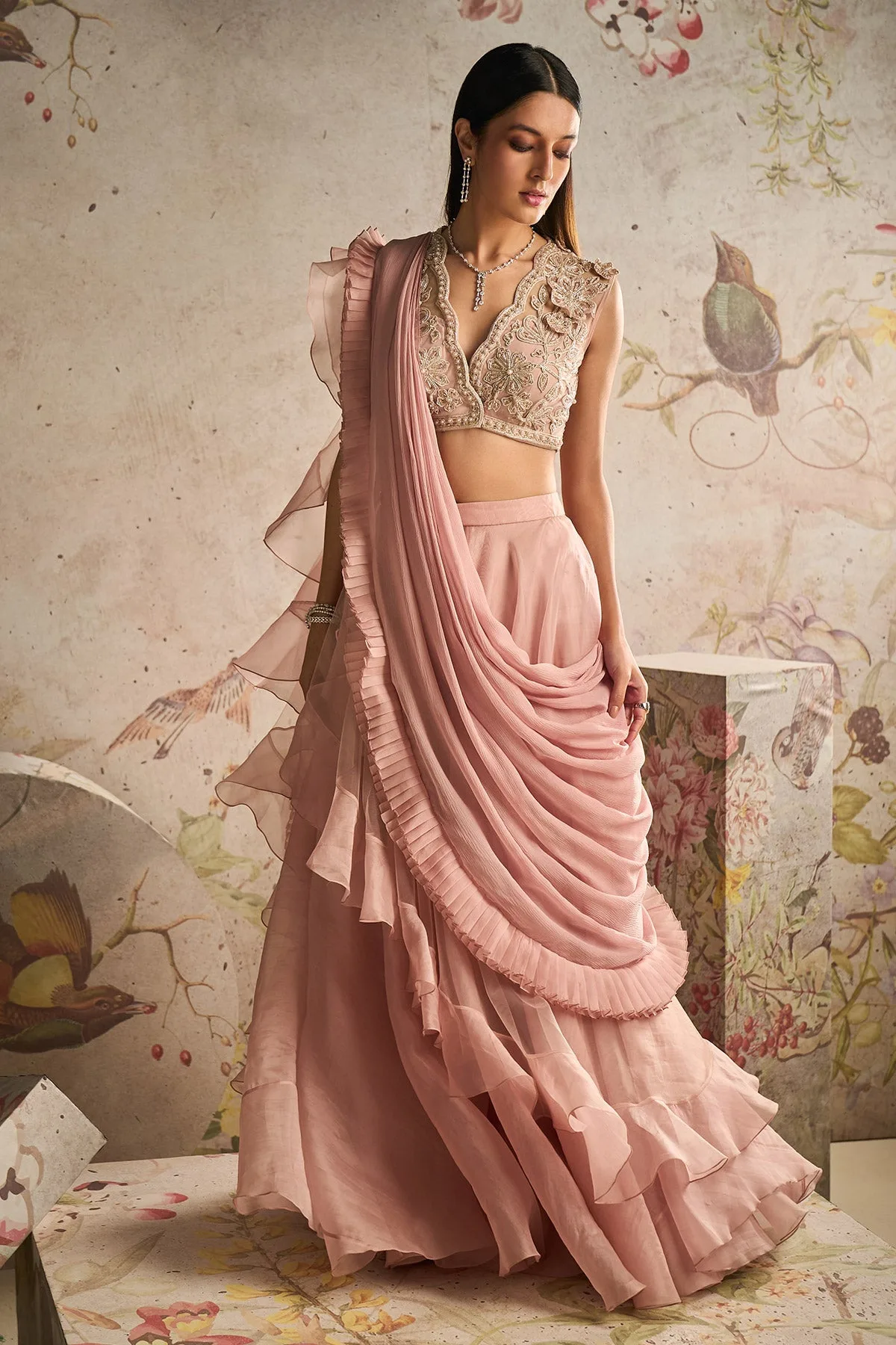 Femme Sharara Set by Ridhi Mehra