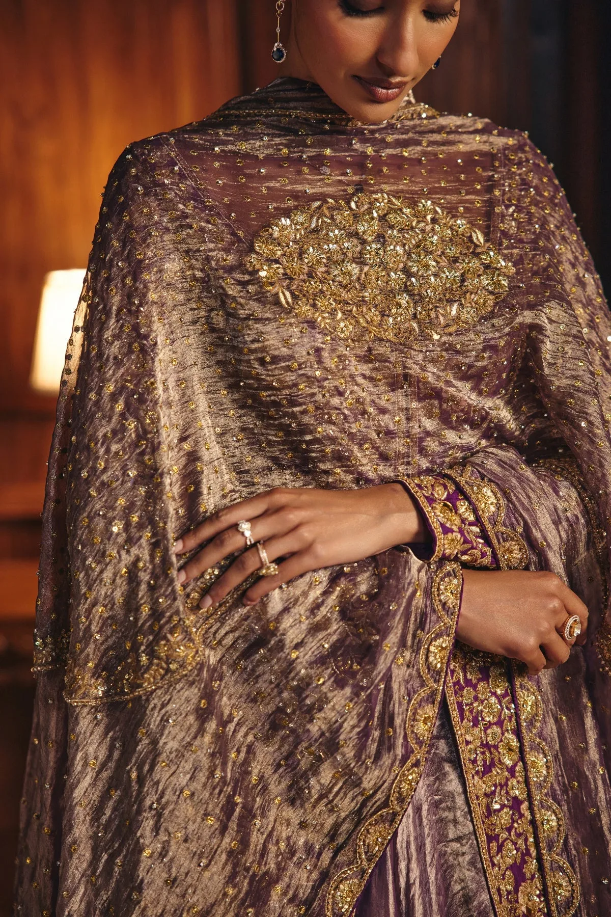 Nargis by Mahima Mahajan, lehenga, view 4