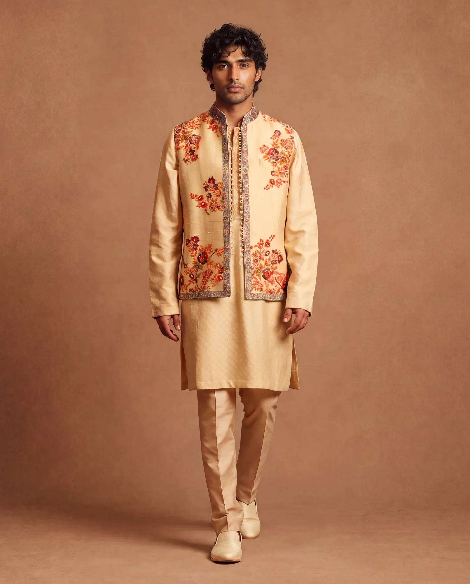 Avir Bundi Set by Dolly J, jacket