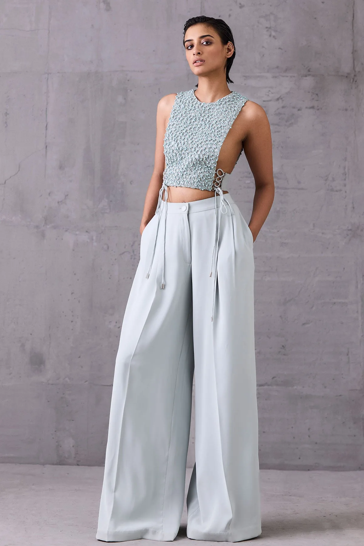 Mint Mimosa Gilet by Qbik