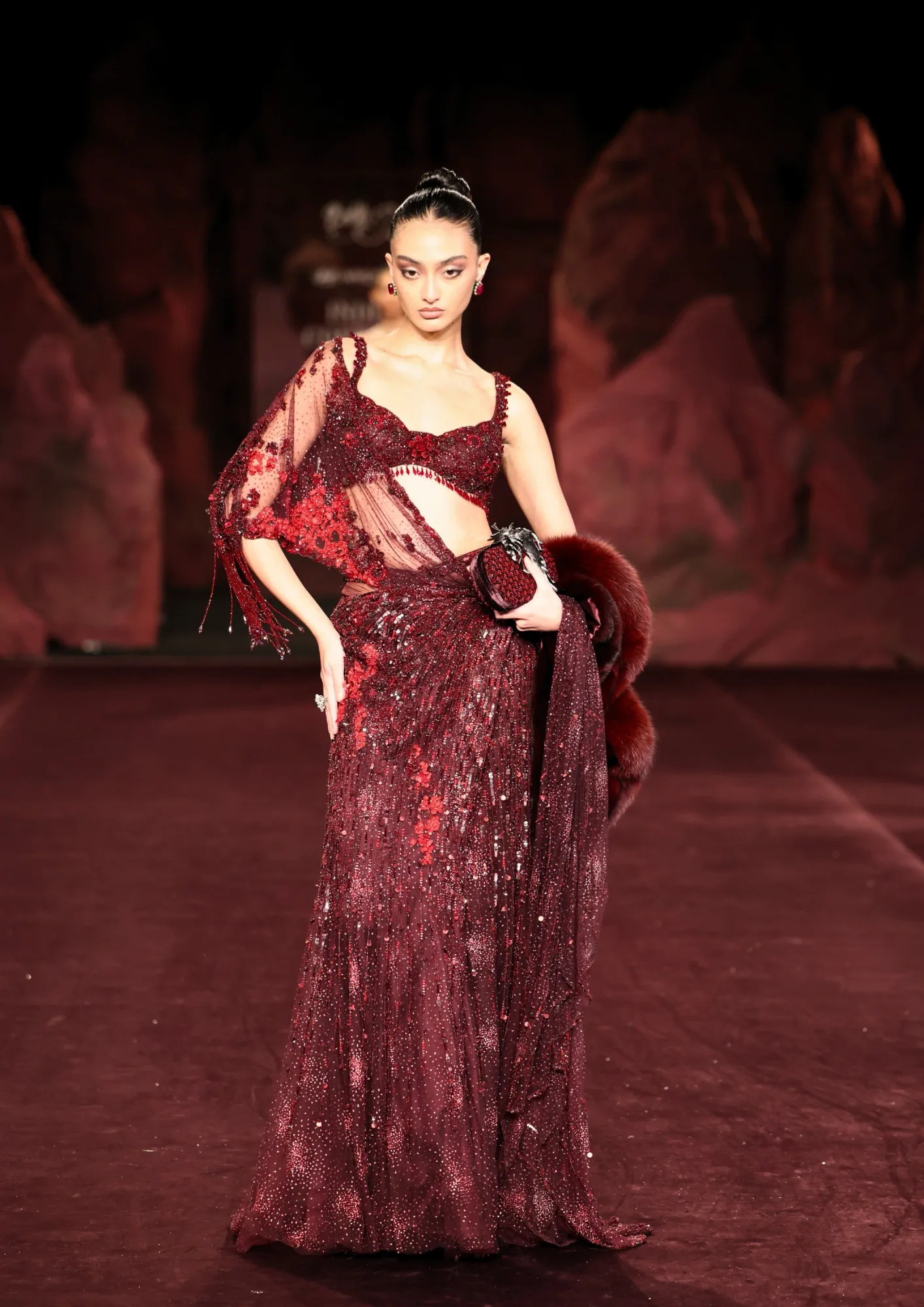 Kairavi Draped Saree by Dolly J